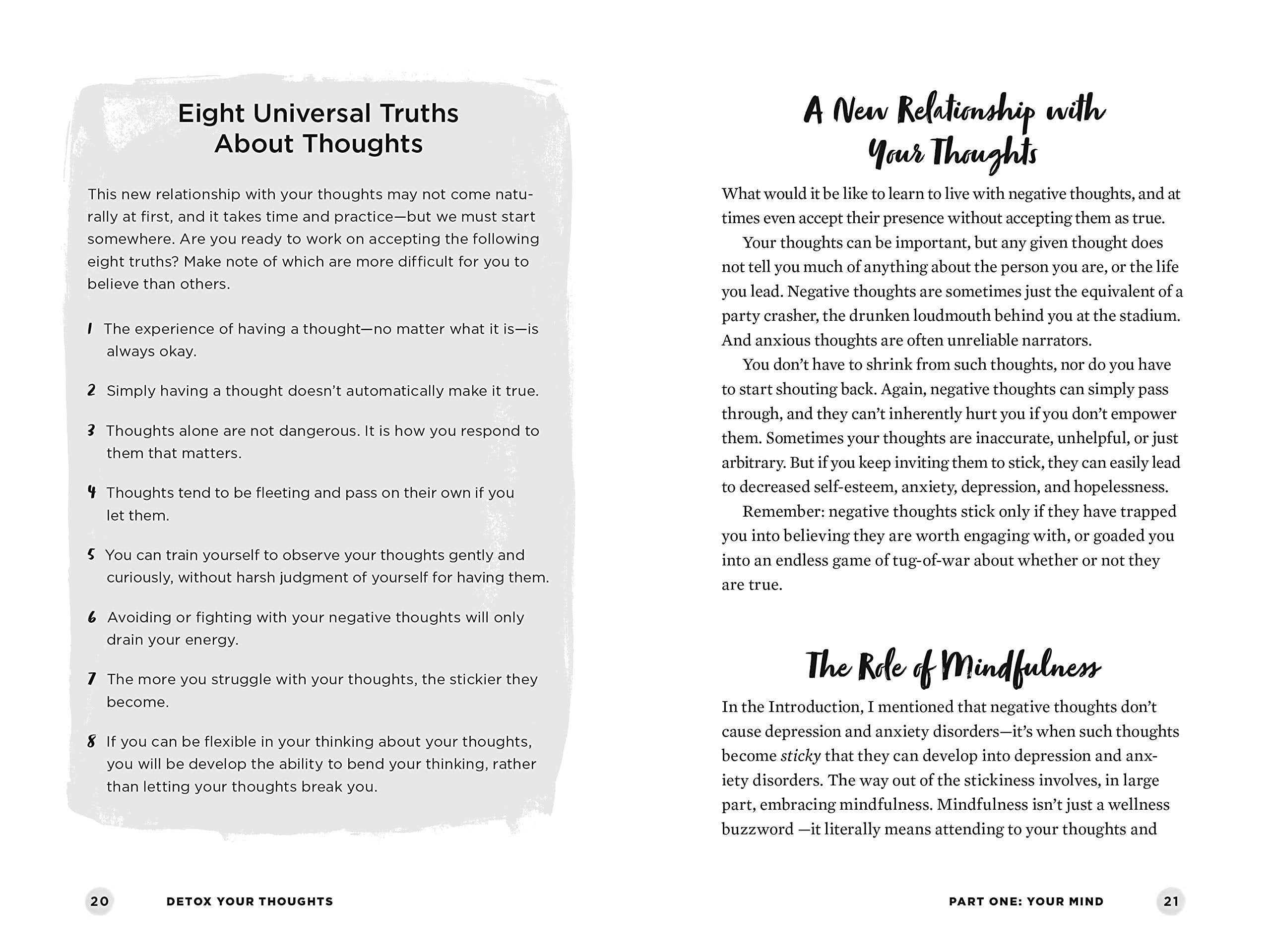Detox Your Thoughts: Quit Negative Self-Talk for Good and Discover the Life You've Always Wanted used book depot
