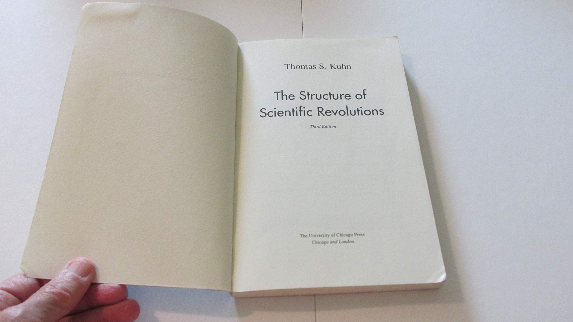 The Structure of Scientific Revolutions used book depot