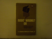 Right Or Wrong? used book depot