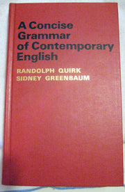 A Concise Grammar of Contemporary English used book depot