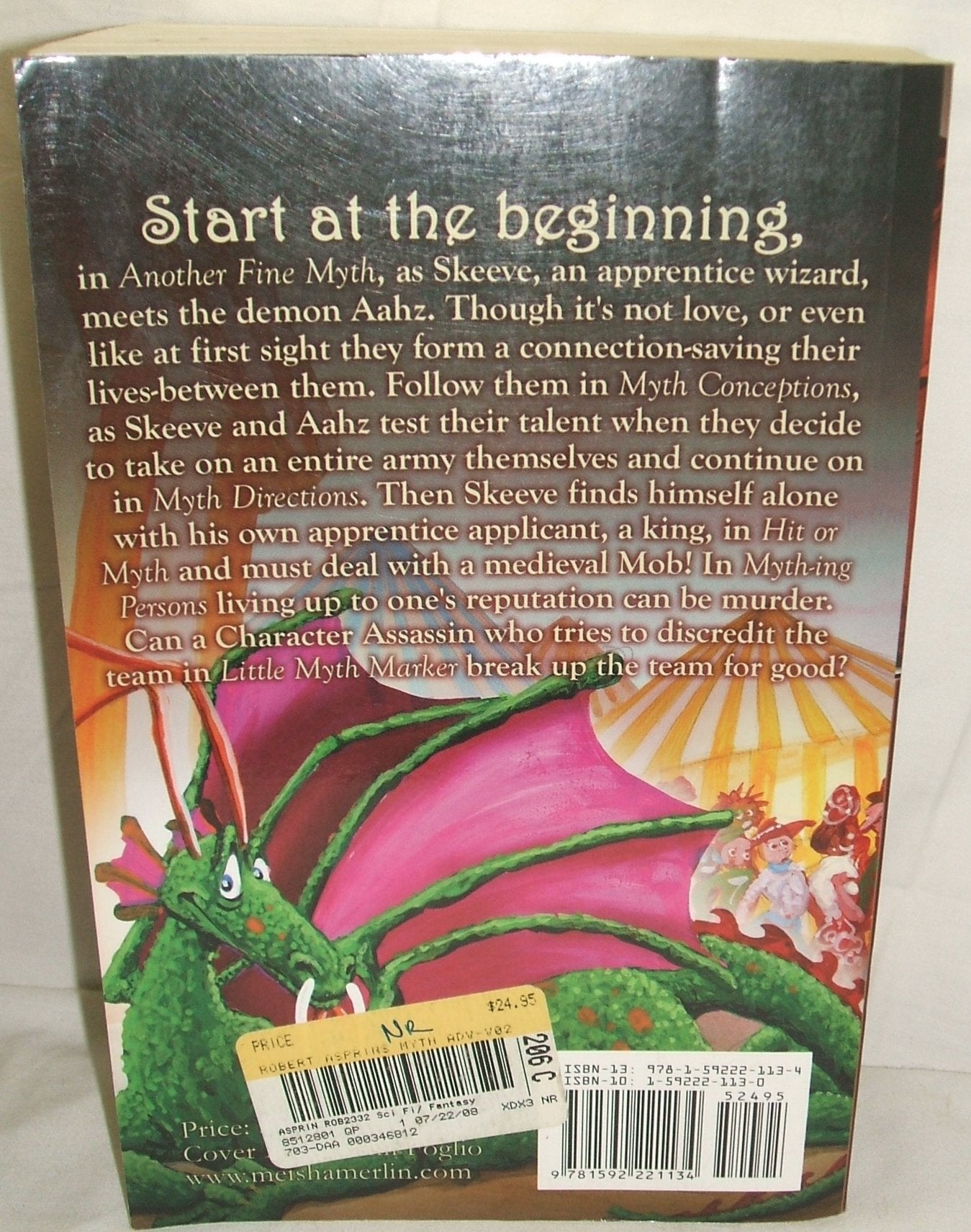 Robert Asprin's Myth Adventures 2 used book depot