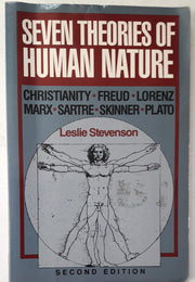 Seven Theories of Human Nature: Christianity, Freud, Lorenz, Marx, Sartre, Skinner, Plato used book depot
