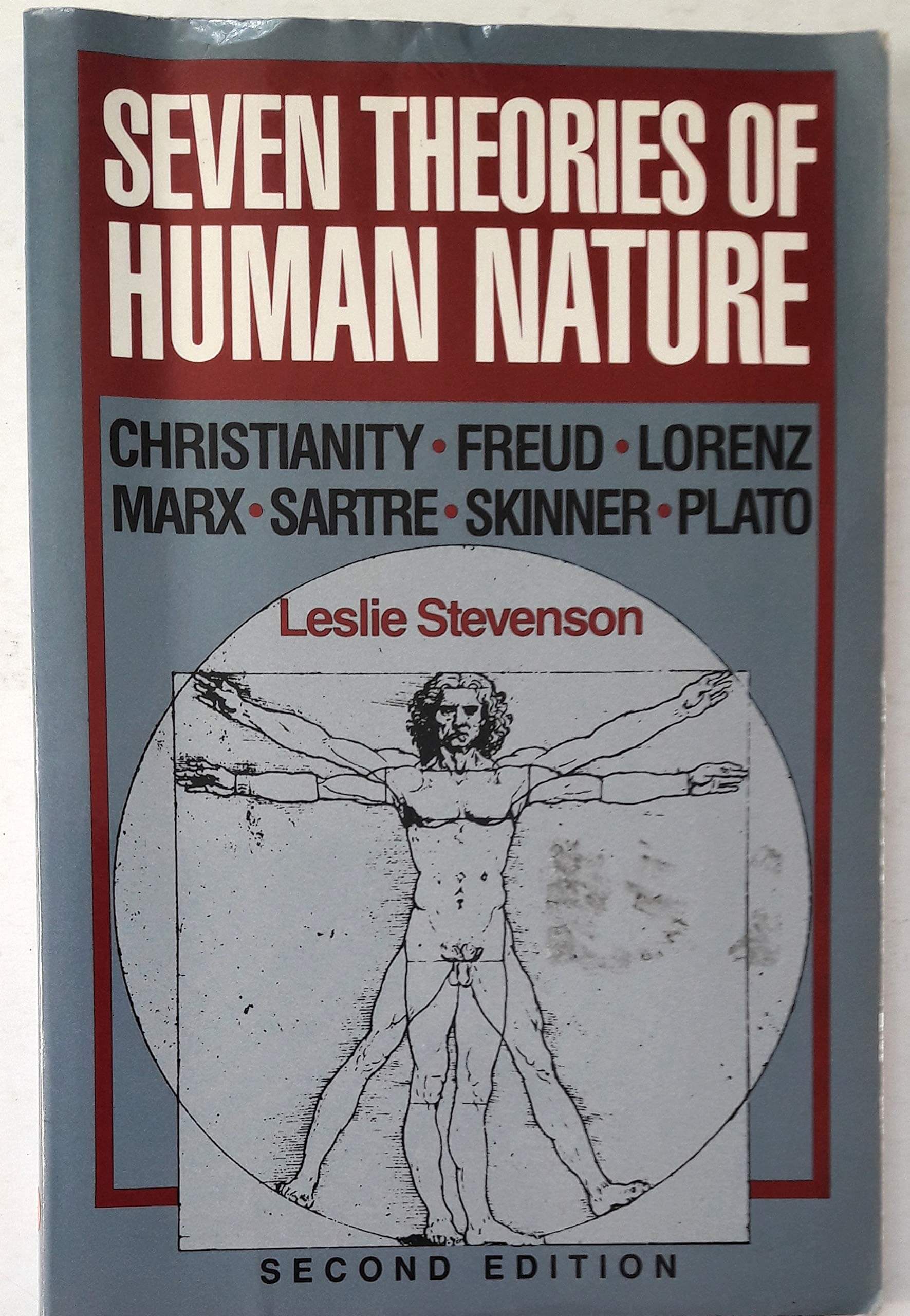 Seven Theories of Human Nature: Christianity, Freud, Lorenz, Marx, Sartre, Skinner, Plato used book depot
