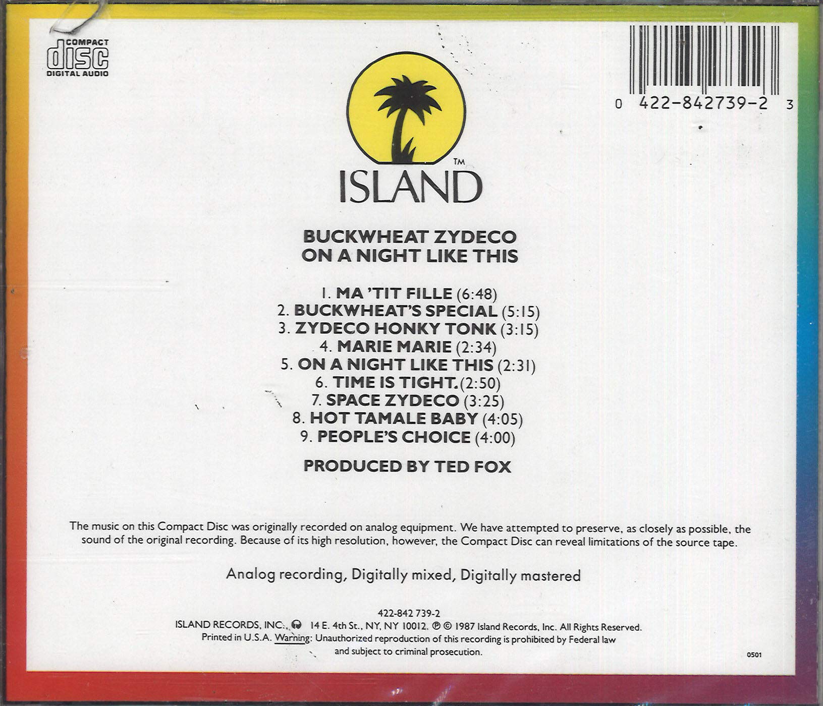 On a Night Like This used book depot