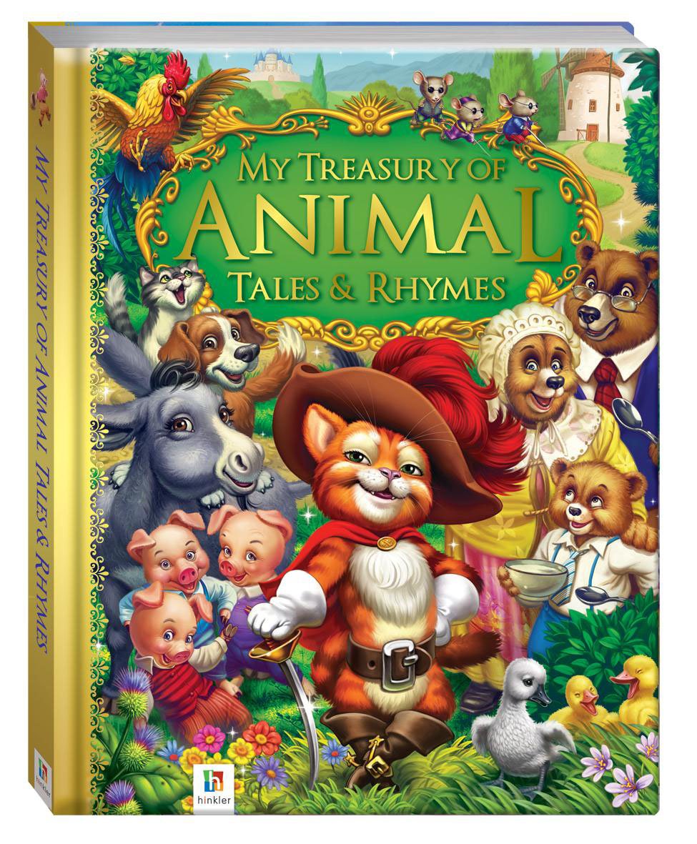 My Treasury of Animal Tales & Rhymes used book depot