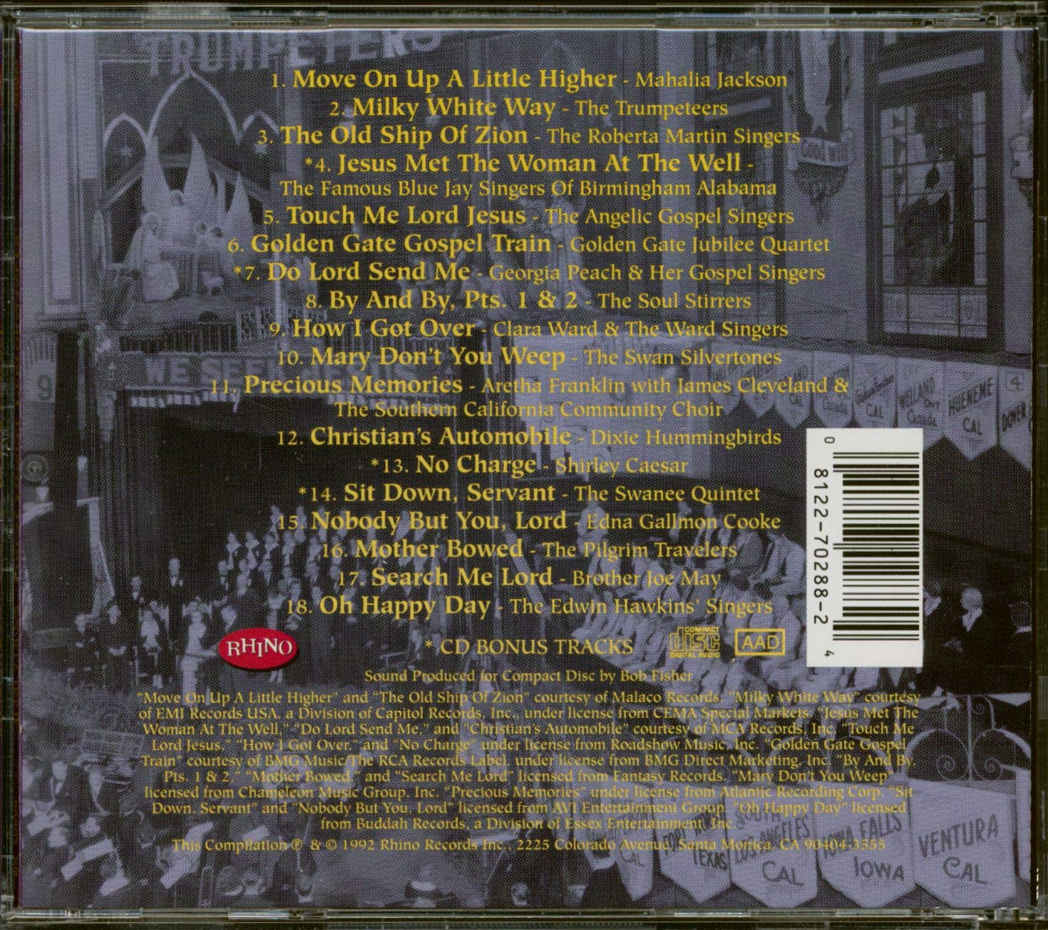 Jubilation! Great Gospel Performances, Vol. 1: Black Gospel used book depot