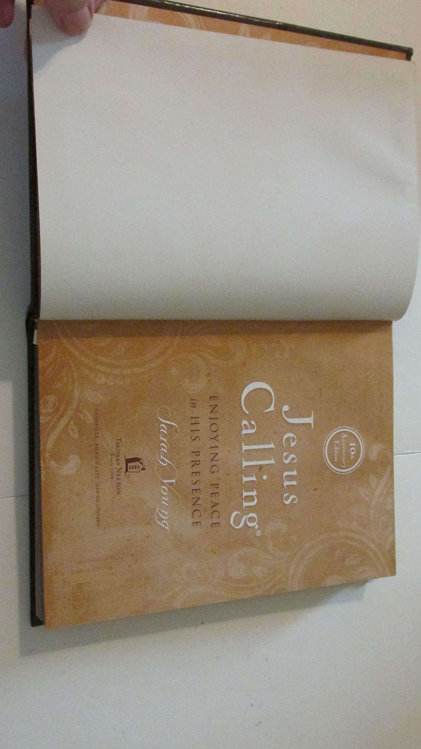 Jesus Calling: Enjoying Peace in His Presence used book depot