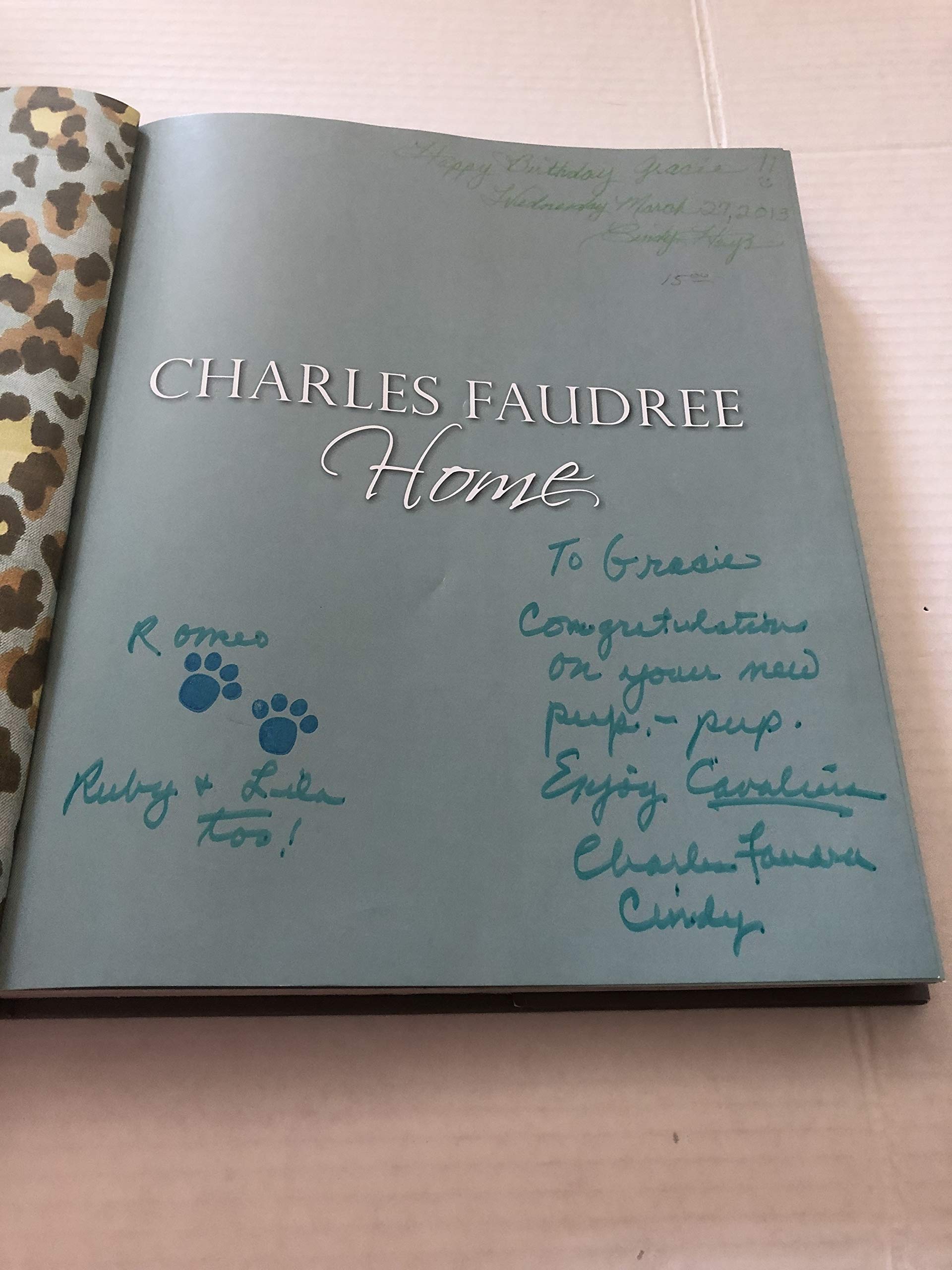Charles Faudree Home used book depot