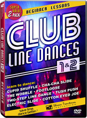 Club Line Dances 1 & 2: Beginner Lessons - Learn to dance the Wobble, Electric Slide, Cha-Cha Slide, Two-Step Line Dance, Cupid Shuffle, Cotton Eyed Joe, Footloose & Tush Push used book depot