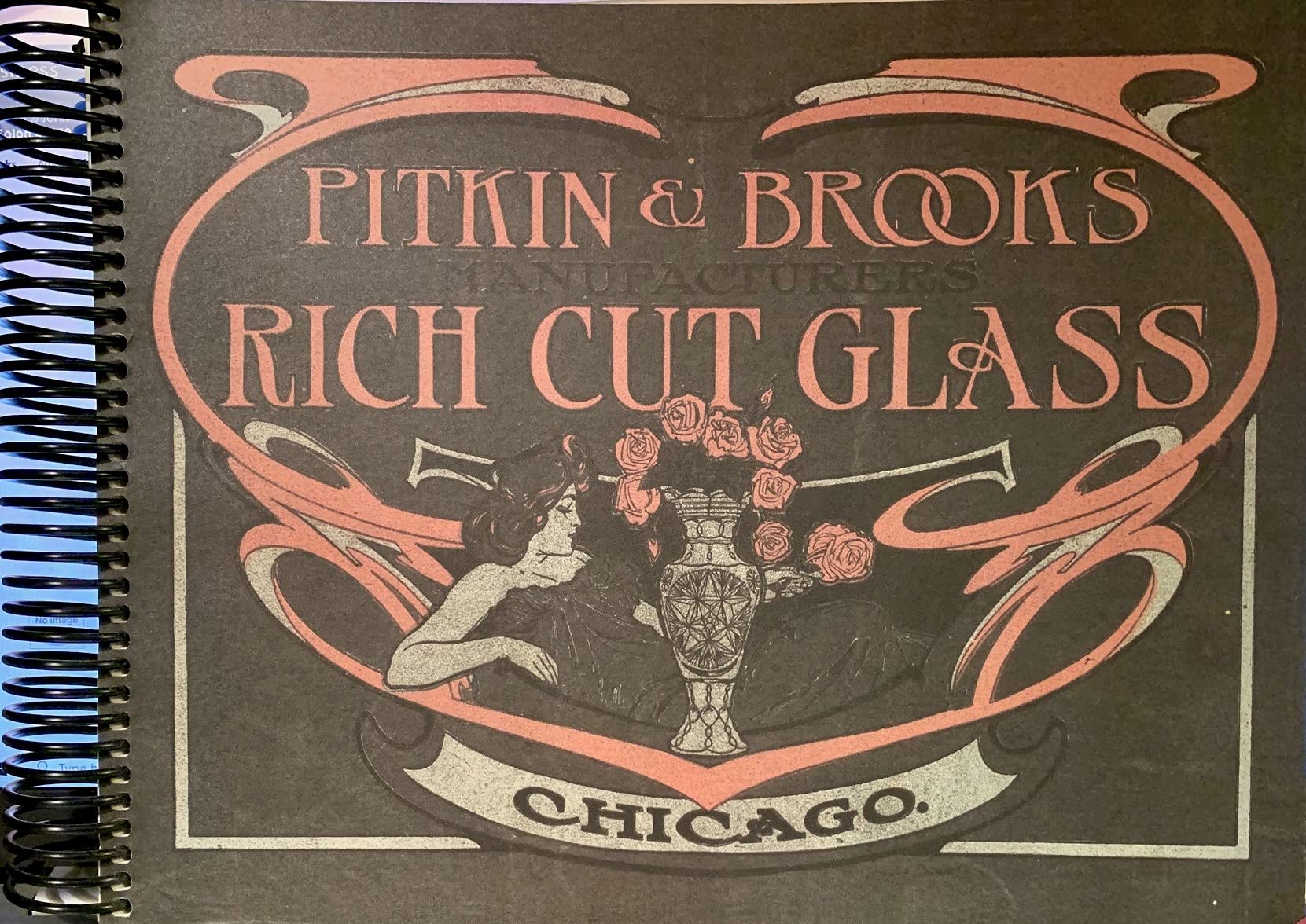 Pitkin & Brooks Catalogue Rich Cut Glass (Facsimile Reprint of ca 1907 Catalogue)