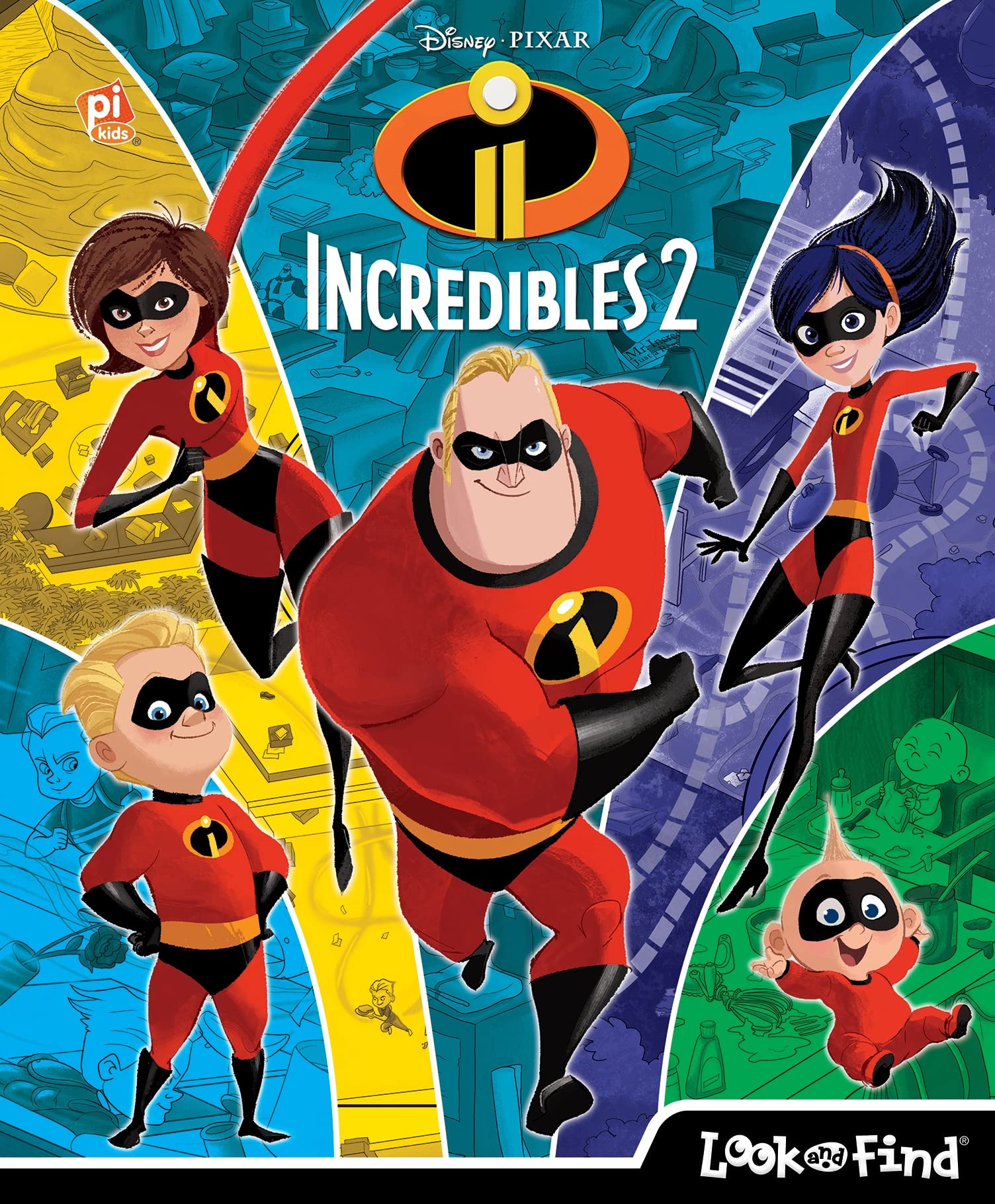 Disney Pixar - Incredibles 2 Look and Find - PI Kids used book depot