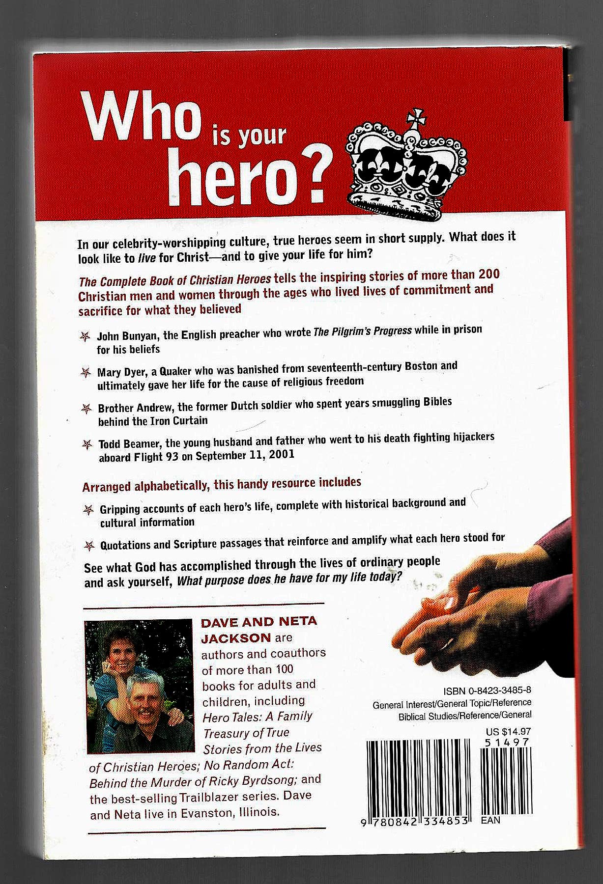 The Complete Book of Christian Heroes used book depot