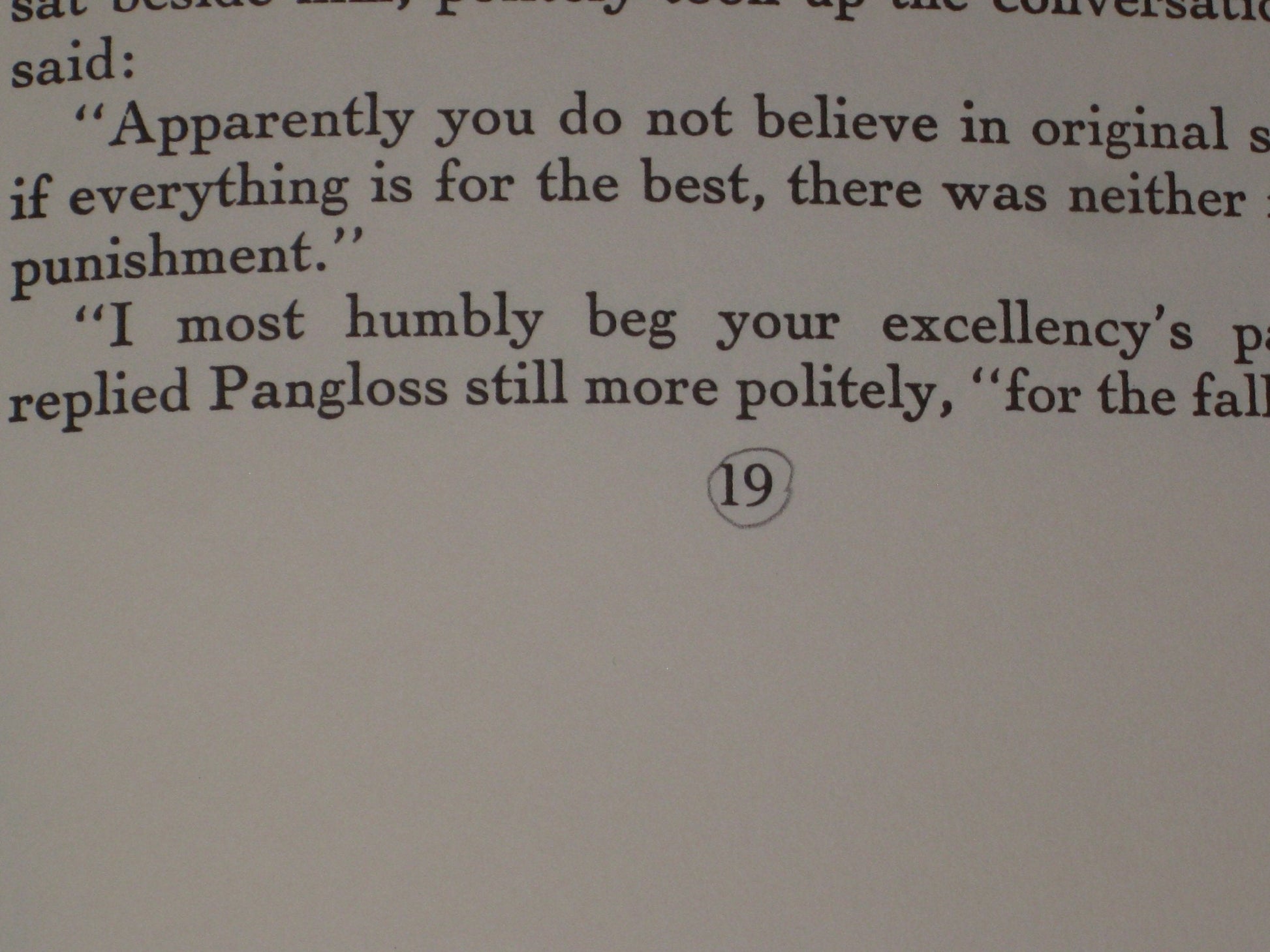 Candide (Leather Bound) used book depot