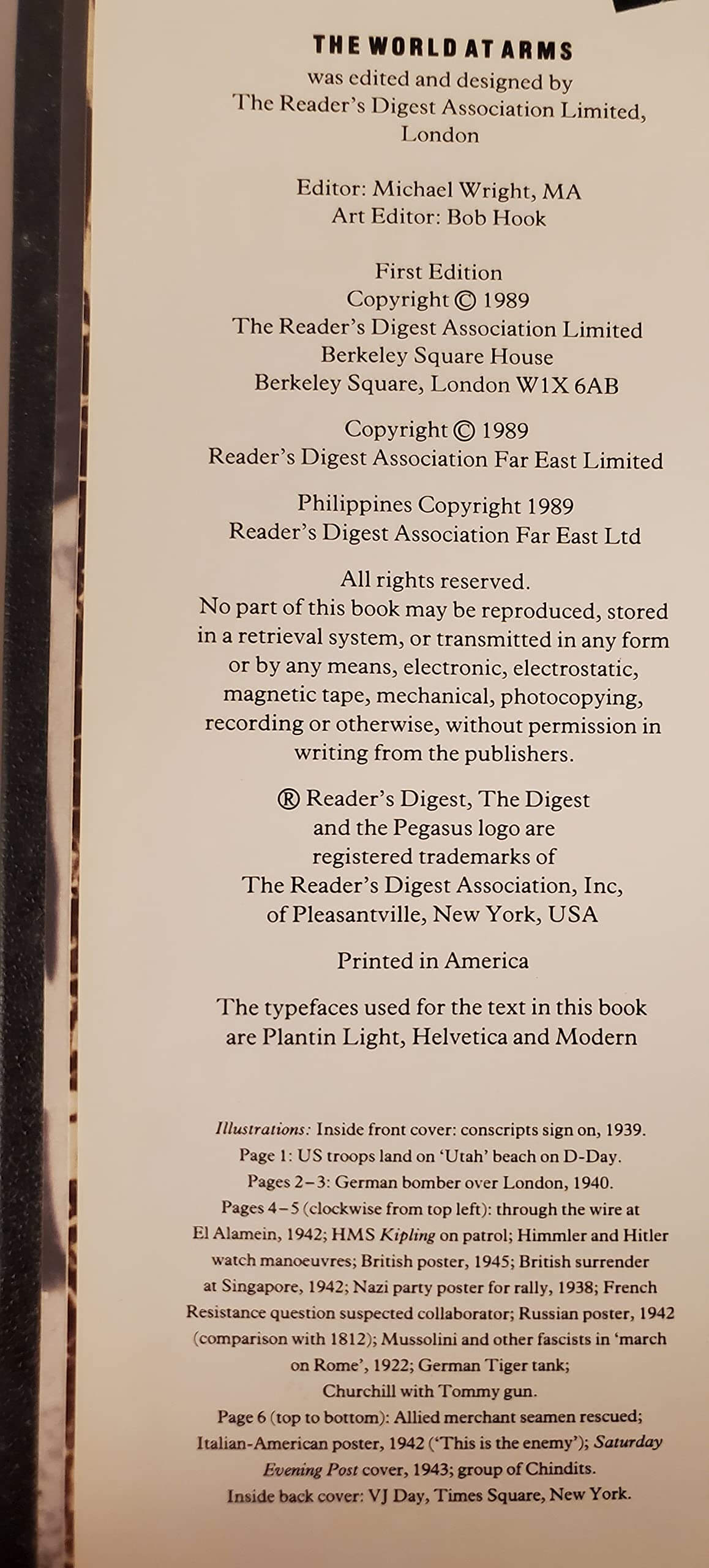 World at Arms used book depot