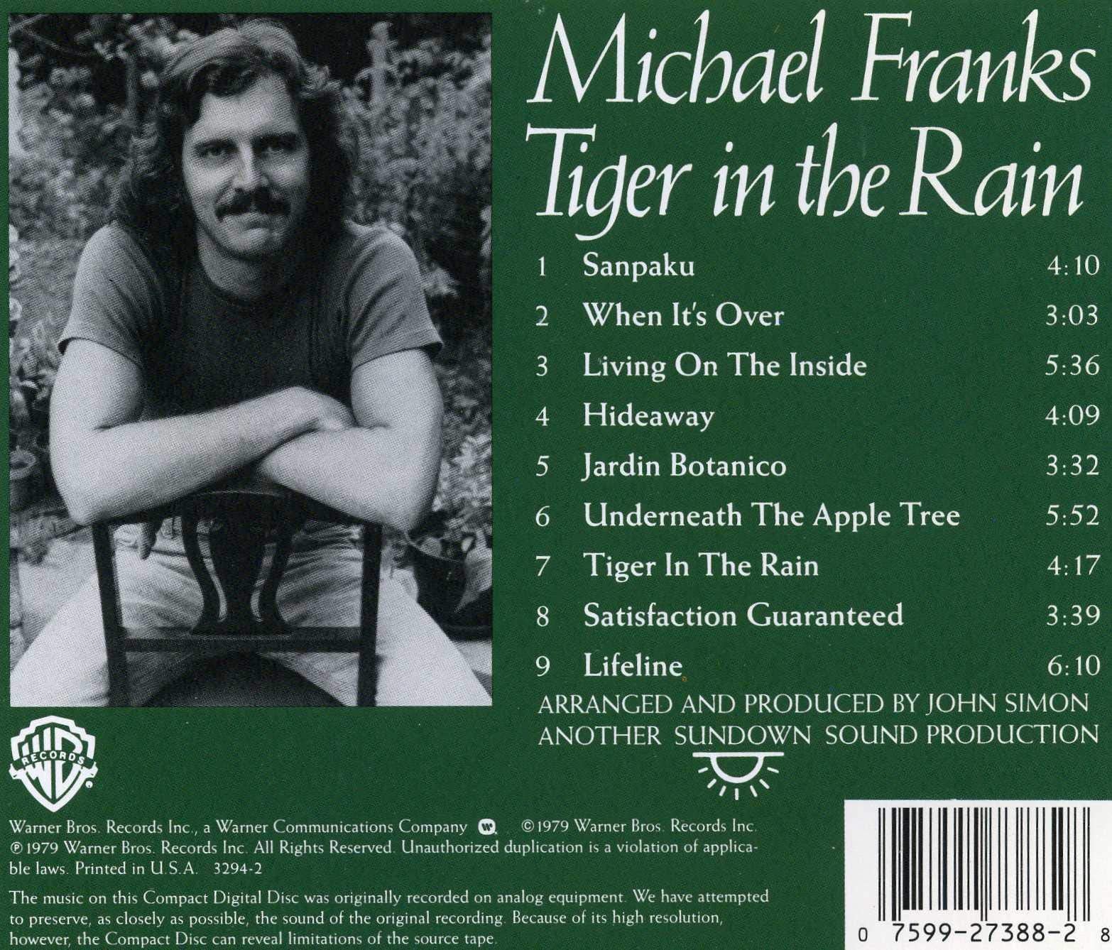 Tiger in the Rain used book depot