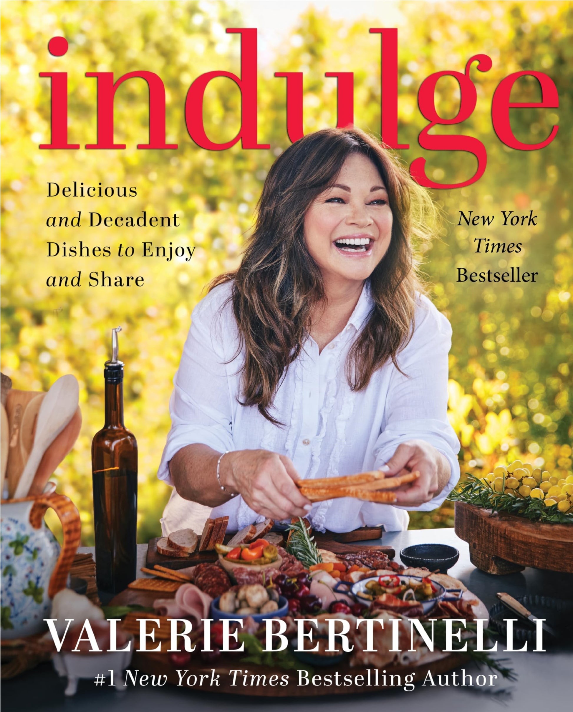 Indulge: Delicious and Decadent Dishes to Enjoy and Share―Valerie Bertinelli's Most Indulgent Cookbook Yet used book depot