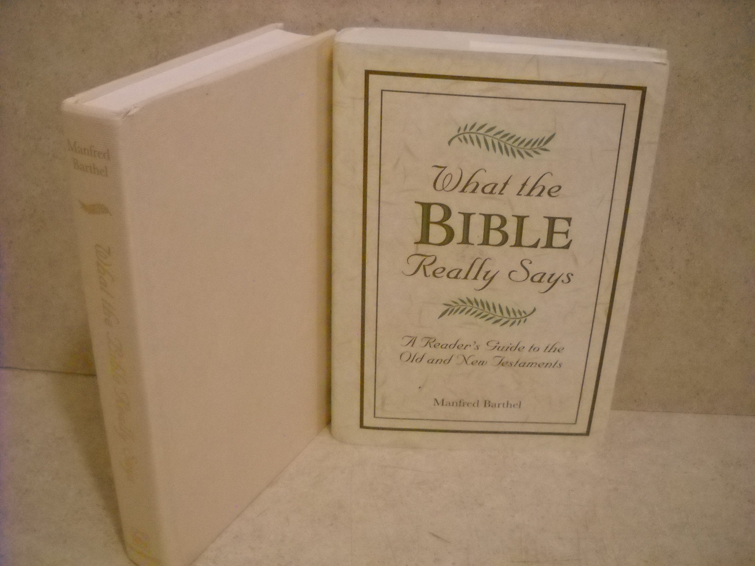 What the Bible Really Says used book depot