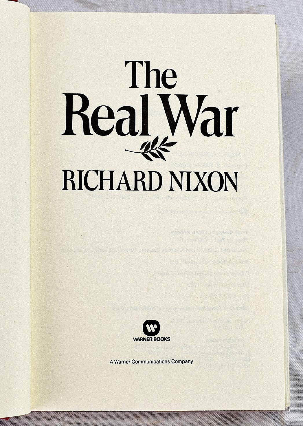 The Real War used book depot