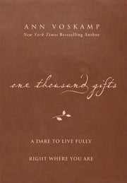 One Thousand Gifts: A Dare to Live Fully Right Where You Are used book depot