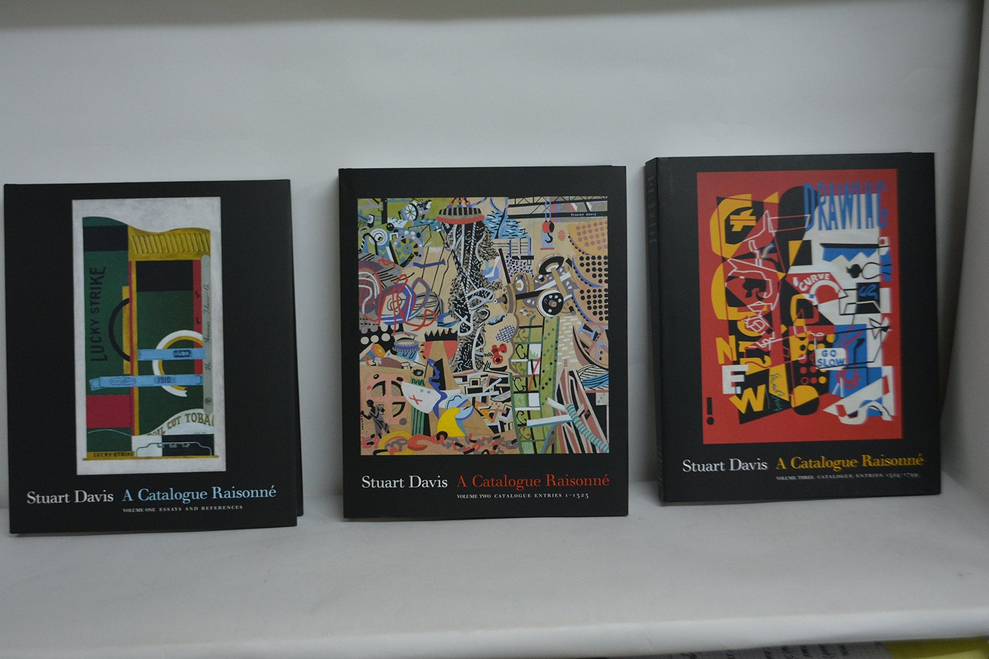 Stuart Davis: A Catalogue Raisonne (Yale Art Gallery) (3 Vol. Set) used book depot
