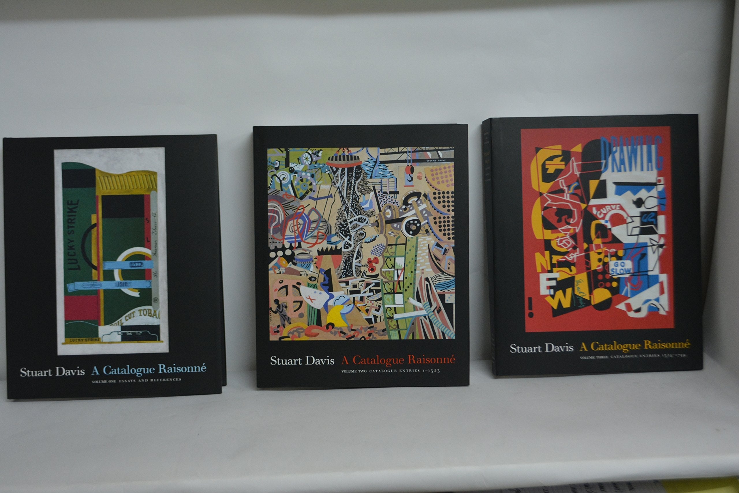 Stuart Davis: A Catalogue Raisonne (Yale Art Gallery) (3 Vol. Set) used book depot