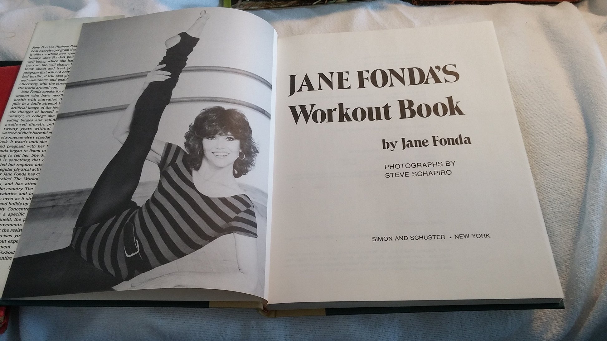 Jane Fonda's Workout Book used book depot