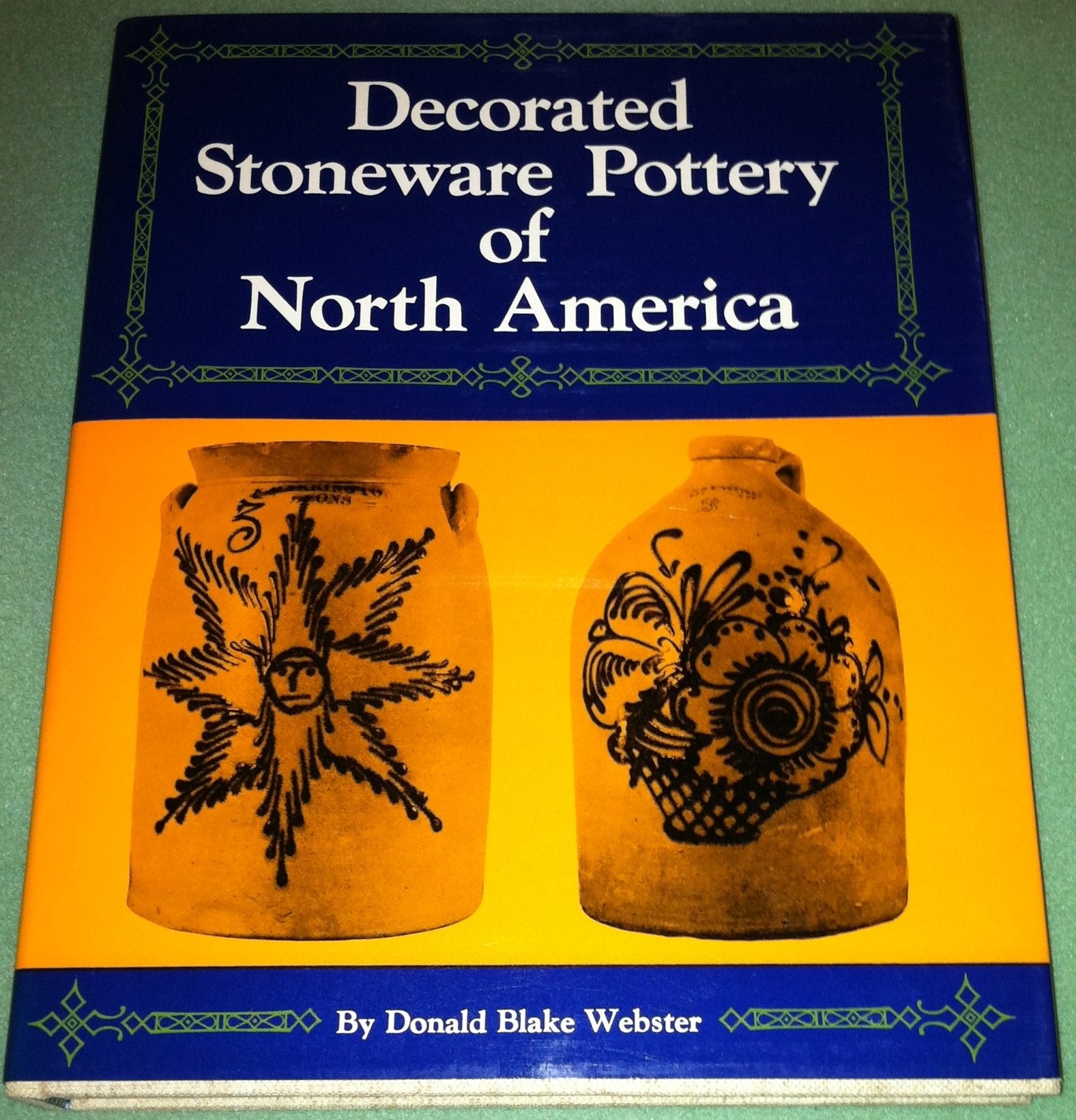 Decorated Stoneware Pottery of North America used book depot