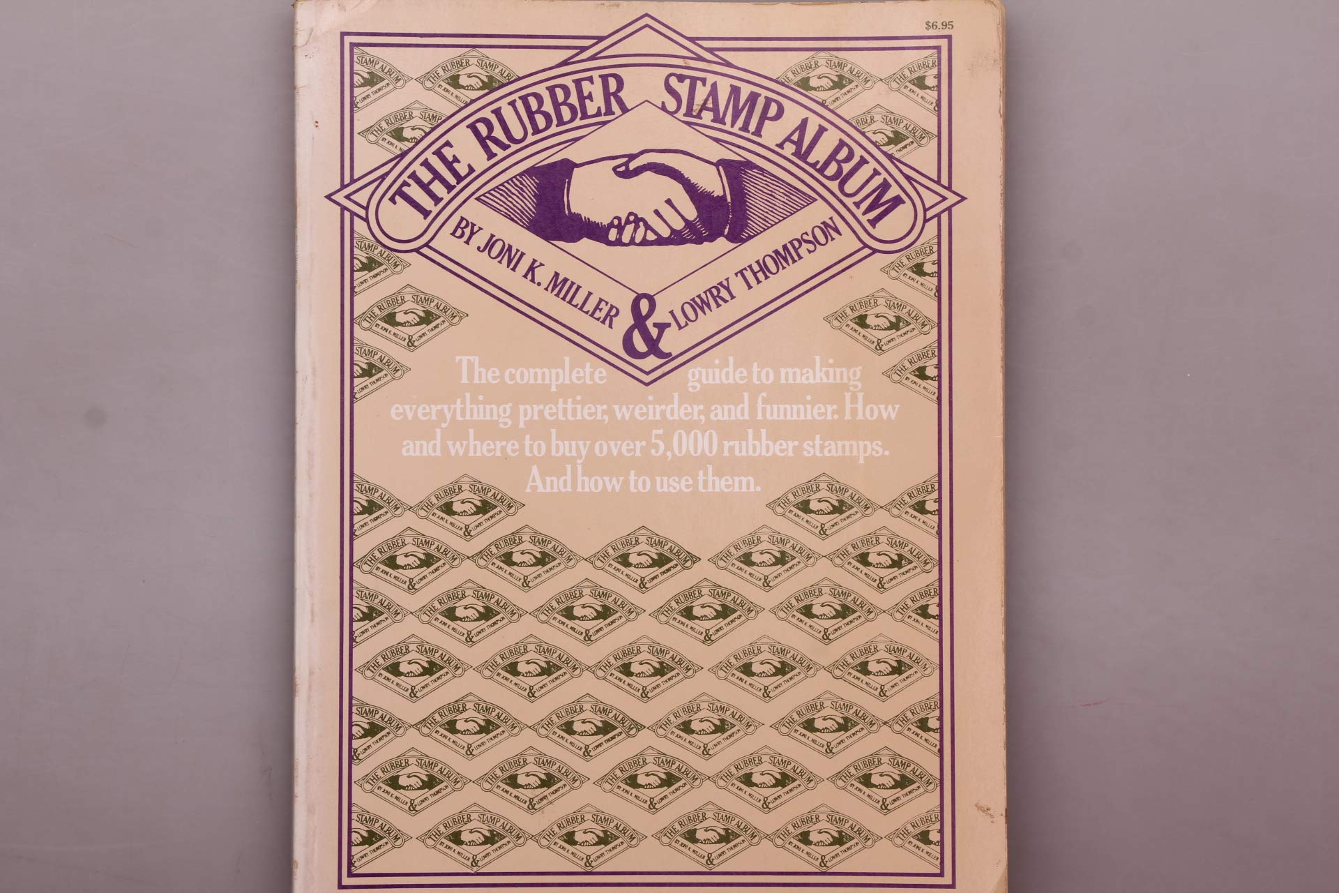 Rubber Stamp Album used book depot
