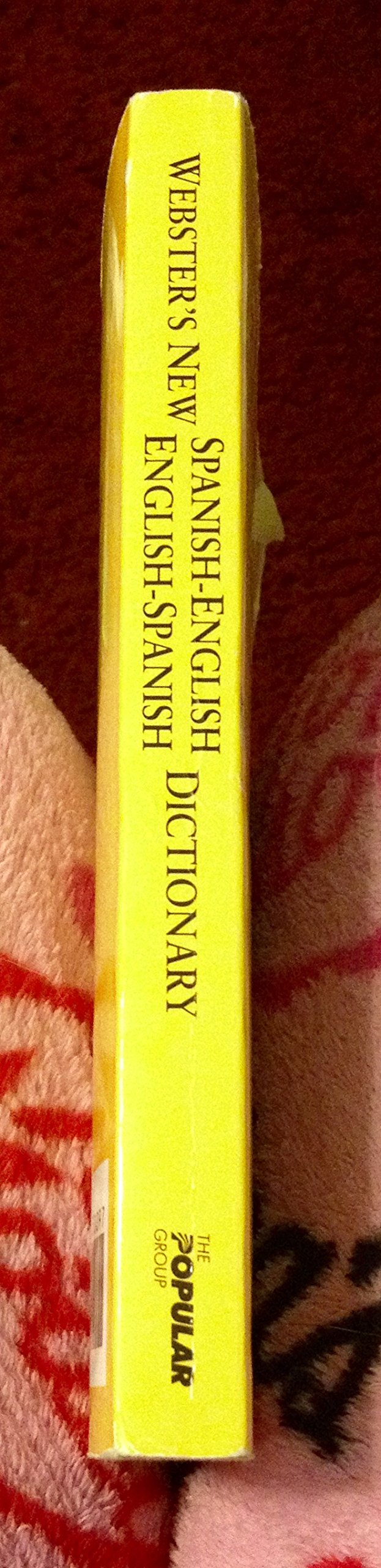 Webster's New Spanish-English Dictionary used book depot
