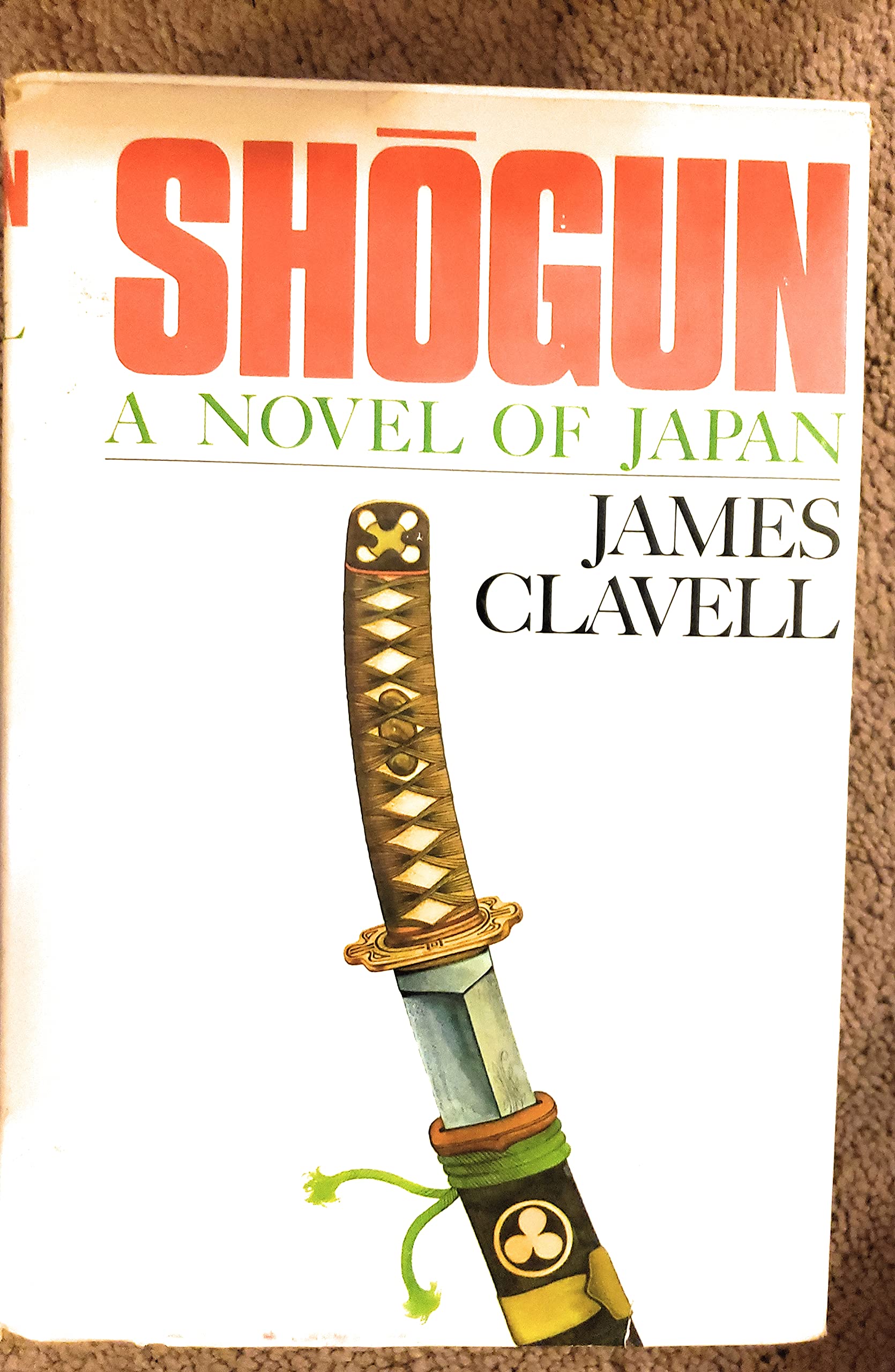 By James Clavell - Shogun: A Novel of Japan (1975-06-16) [Hardcover] used book depot