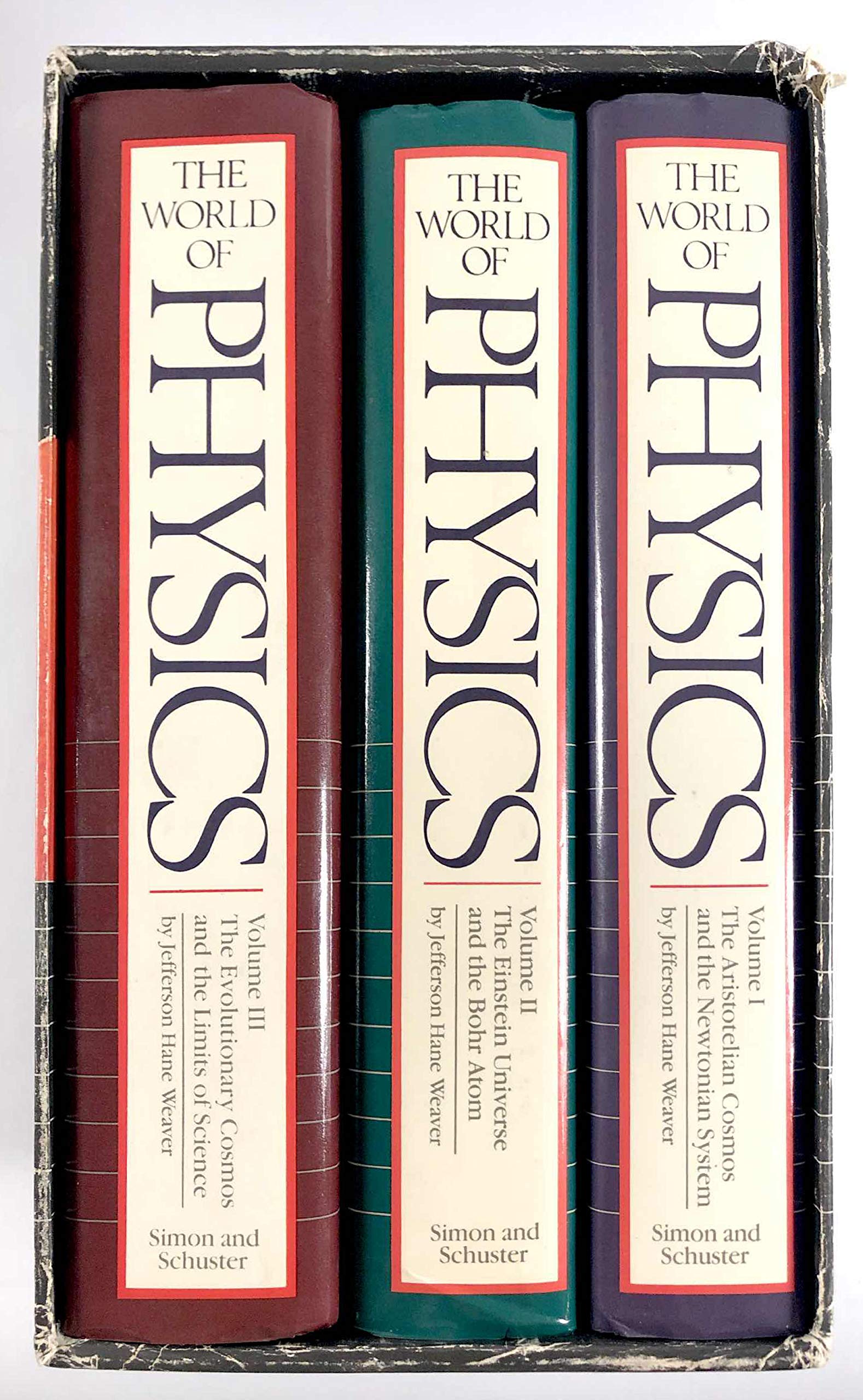The World of Physics: A Small Library of the Literature of Physics from Antiquity to the Present (3 Volumes) used book depot