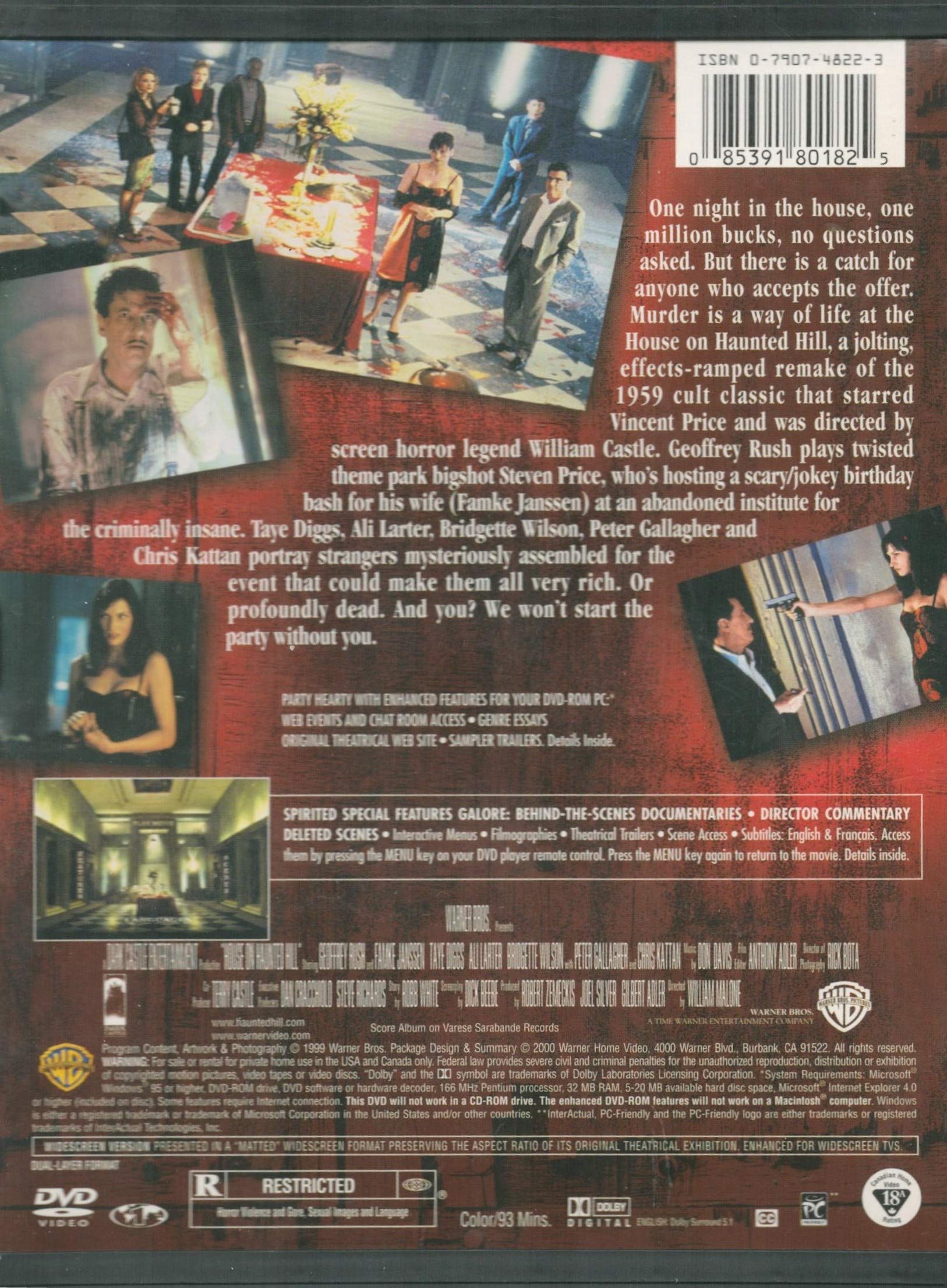 House on Haunted Hill used book depot