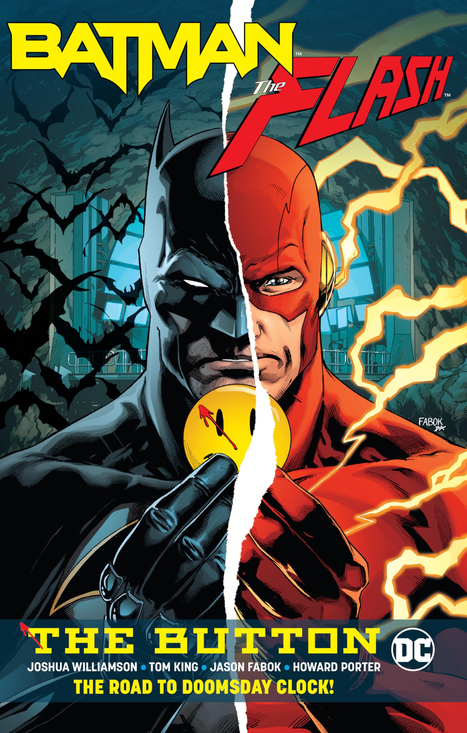 Batman / the Flash: The Button used book depot