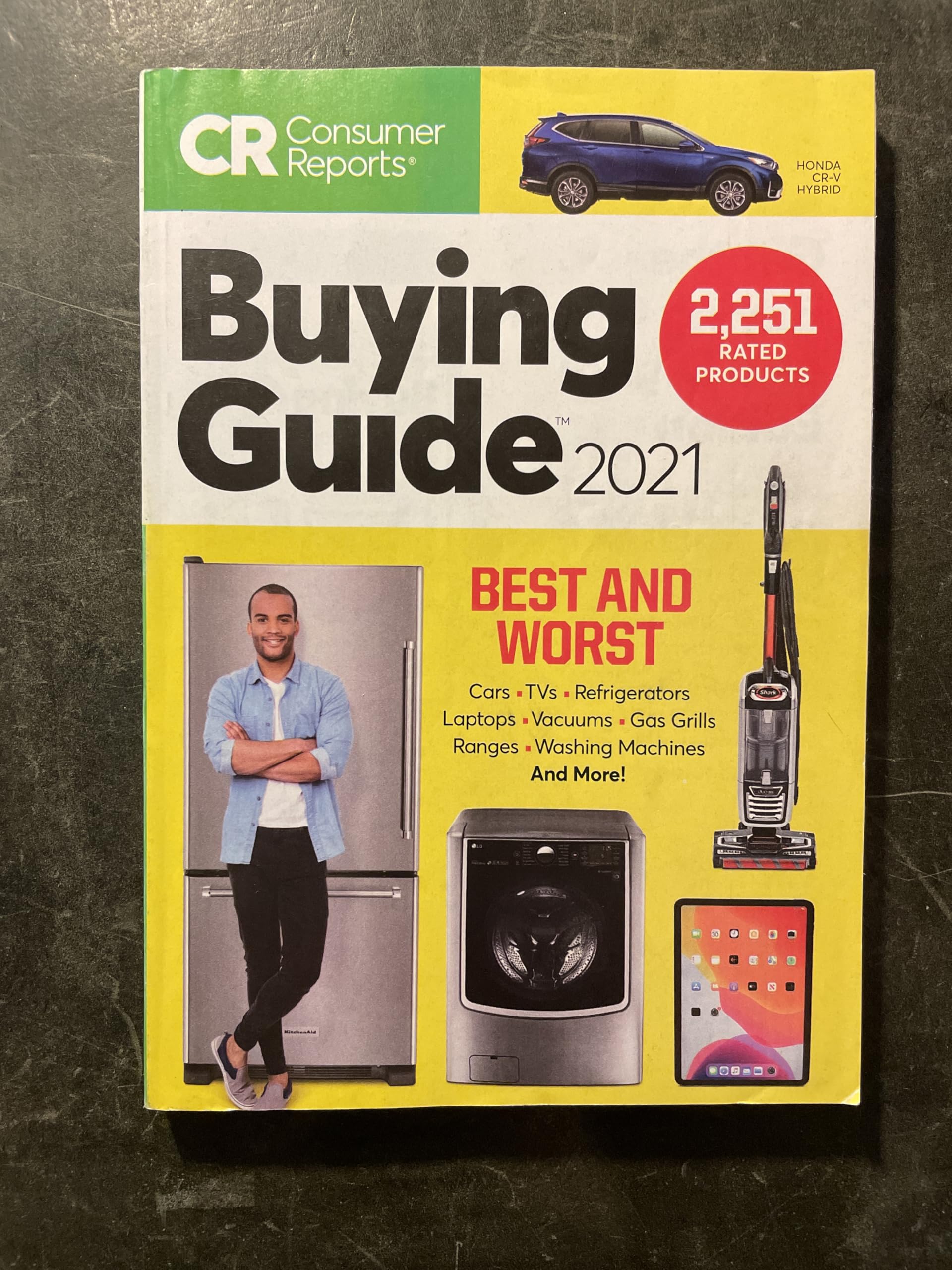 CONSUMER REPORTS BUYING GUIDE 2021 - - WHAT TO BUY & WHAT NOT TO BUY used book depot
