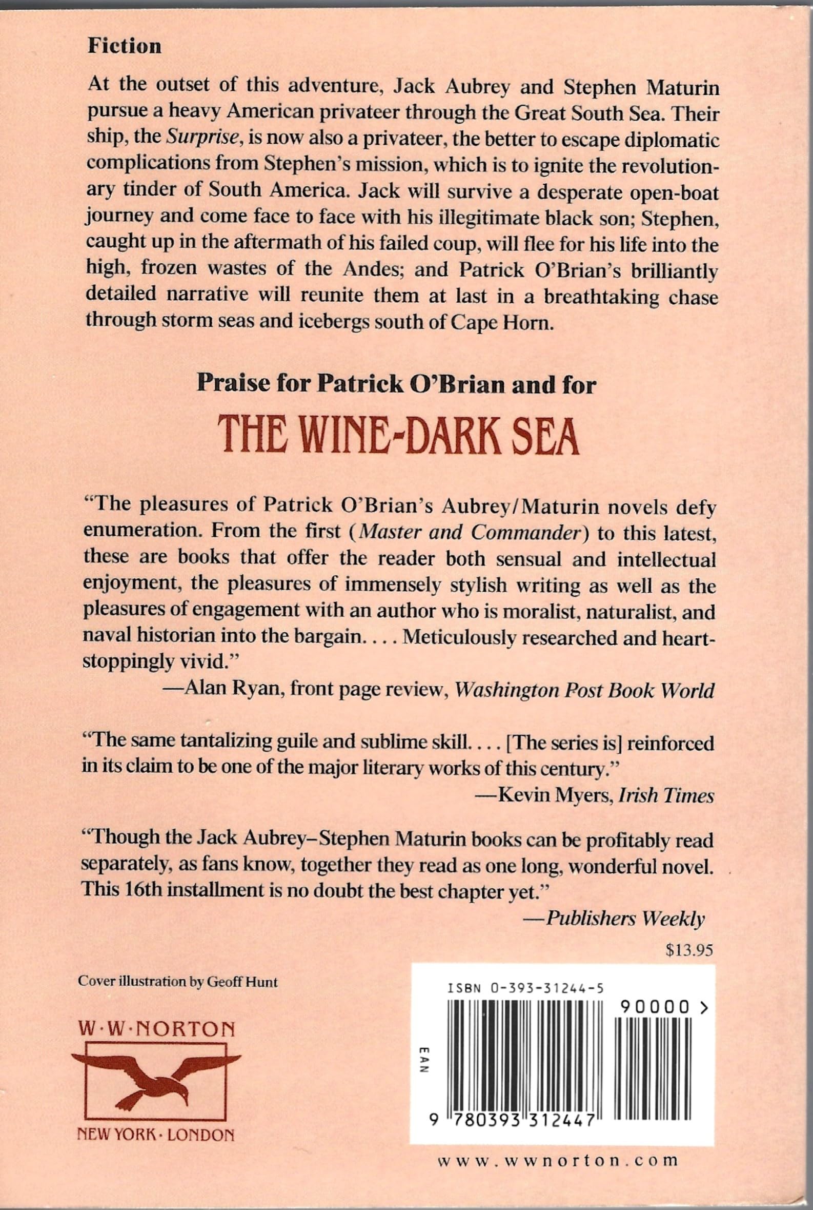 The Wine-Dark Sea (Aubrey/Maturin Novels, 16) (Book 16) used book depot