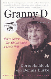 Granny D: You're Never Too Old to Raise a Little Hell used book depot