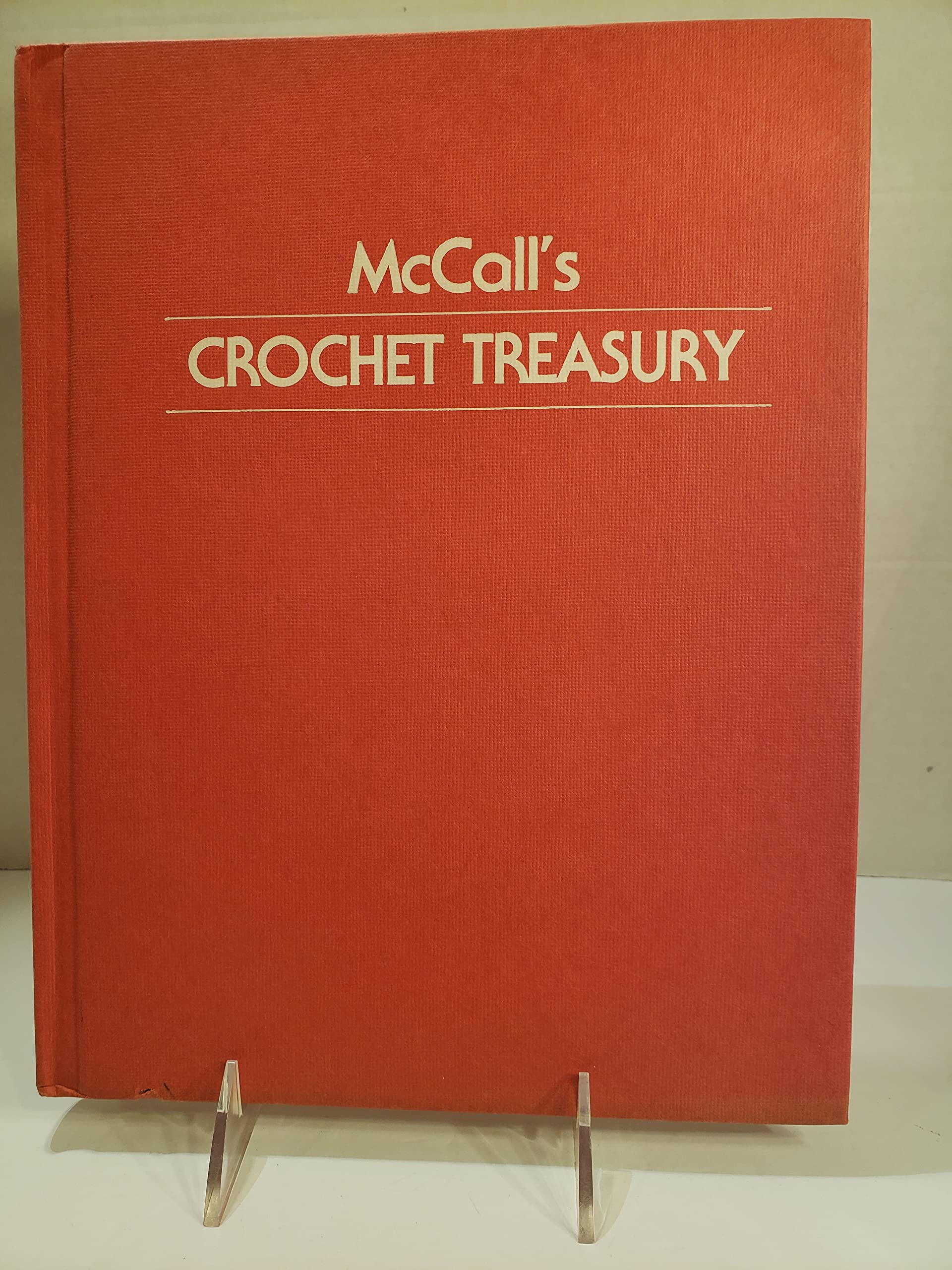 McCall's Crochet Treasury used book depot