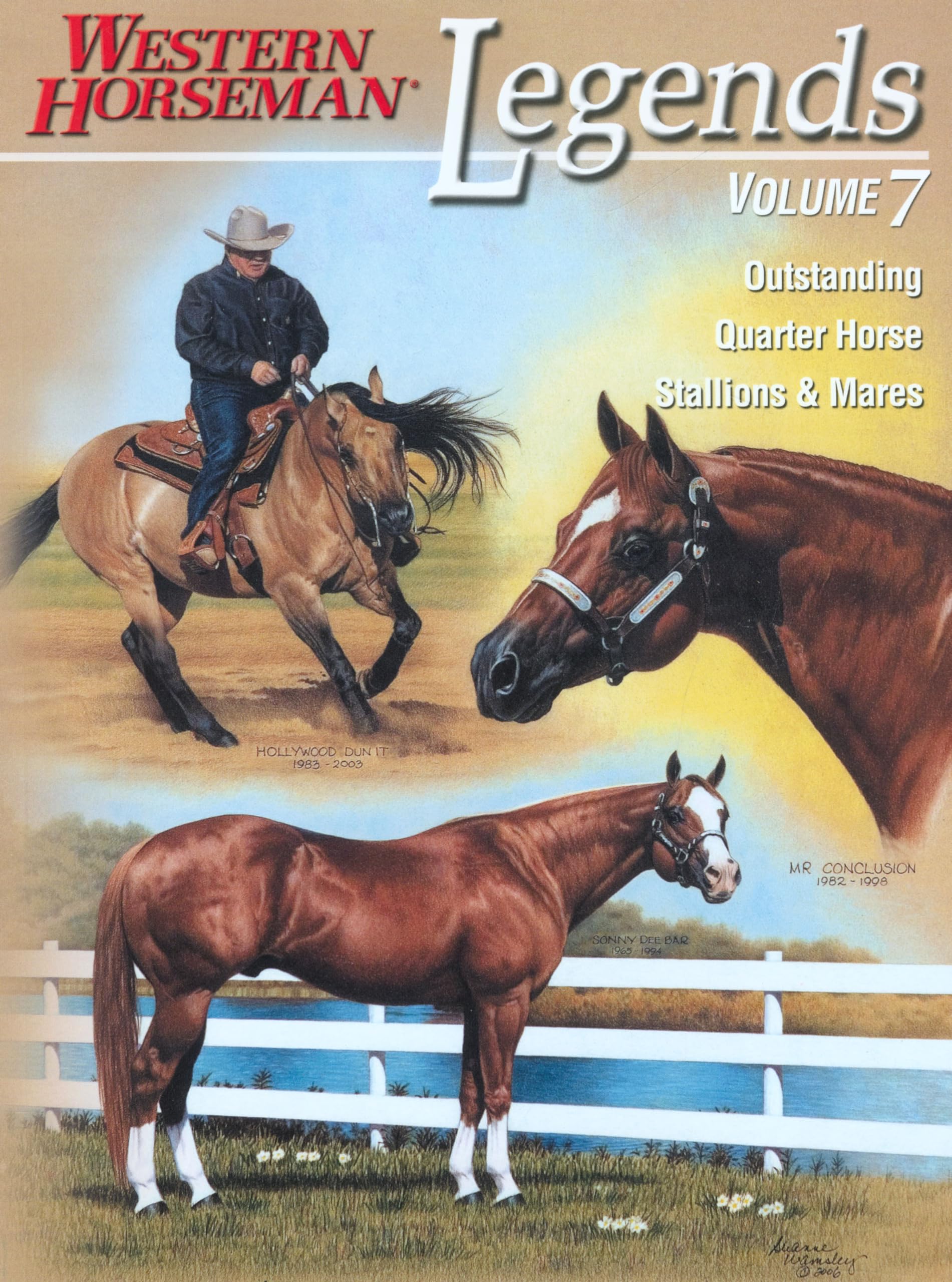Legends, Vol. 7: Outstanding Quarter Horse Stallions and Mares used book depot