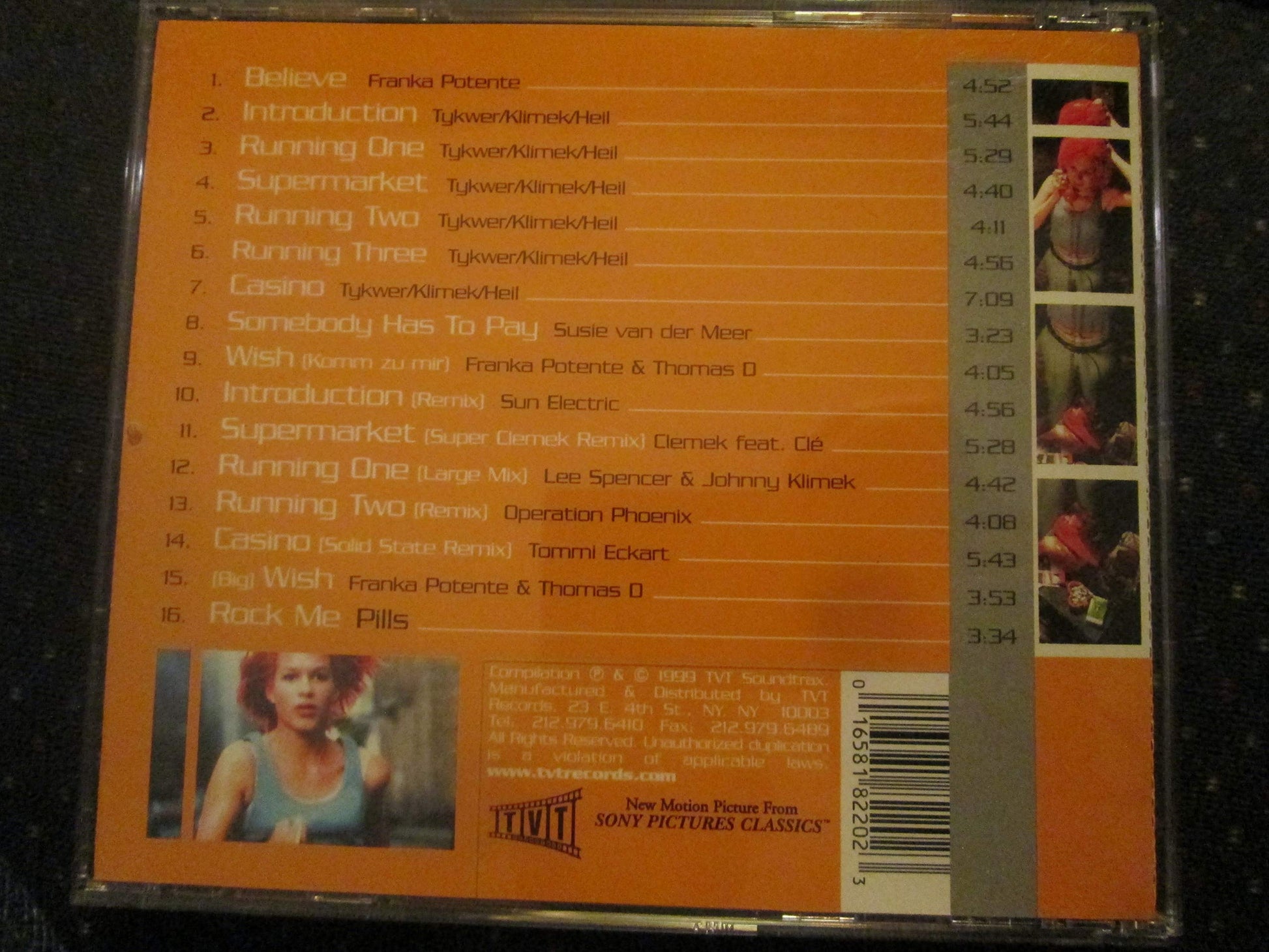 Run Lola Run: Original Motion Picture Soundtrack used book depot