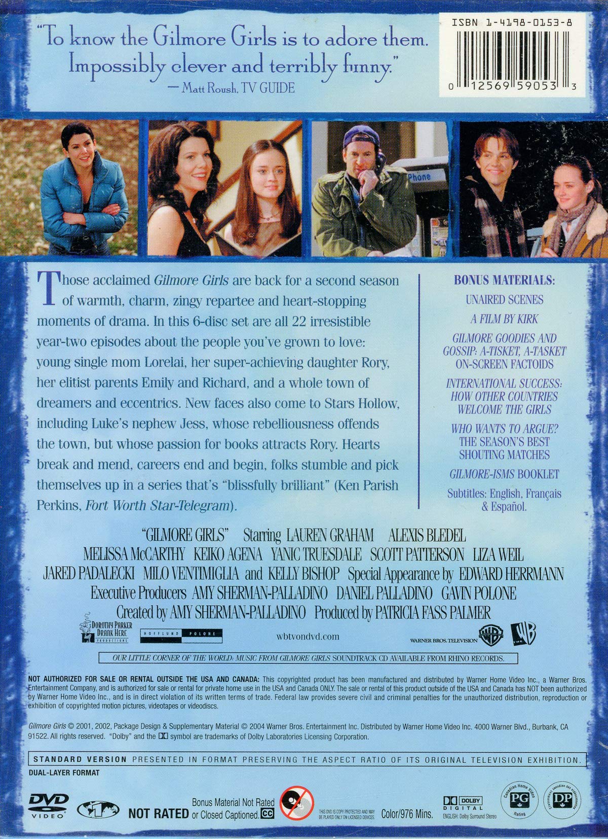 Gilmore Girls: Season 2 (Digipack Packaging) used book depot