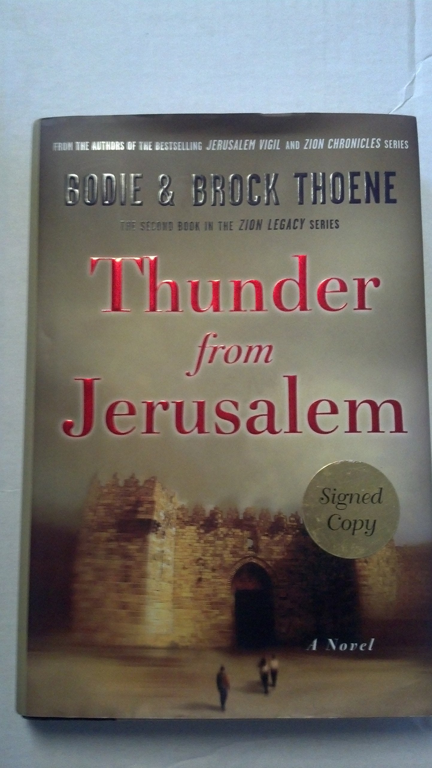 Thunder from Jerusalem (Zion Legacy Book 2) used book depot
