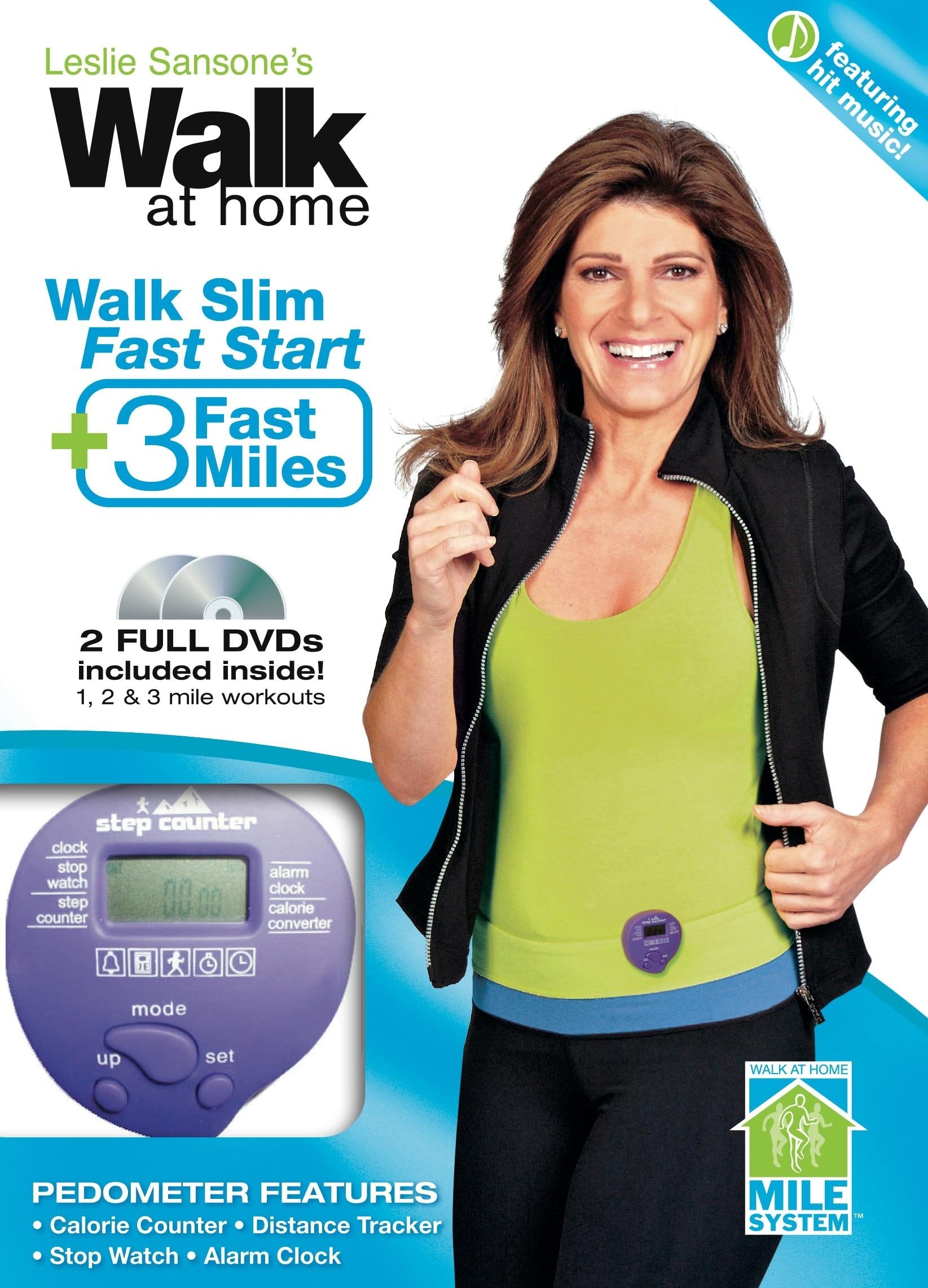 Leslie Sansone: Walk at Home - Fast Start/3 Fast Miles [DVD]
