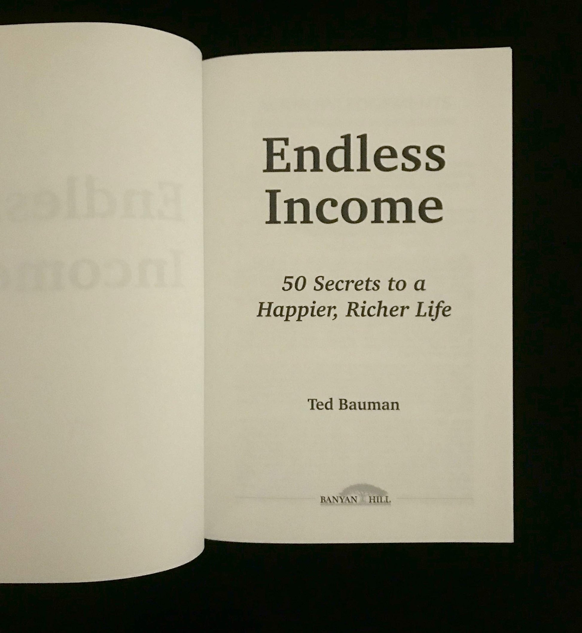 Endless Income : 50 Secrets to a Happier, Richer L used book depot
