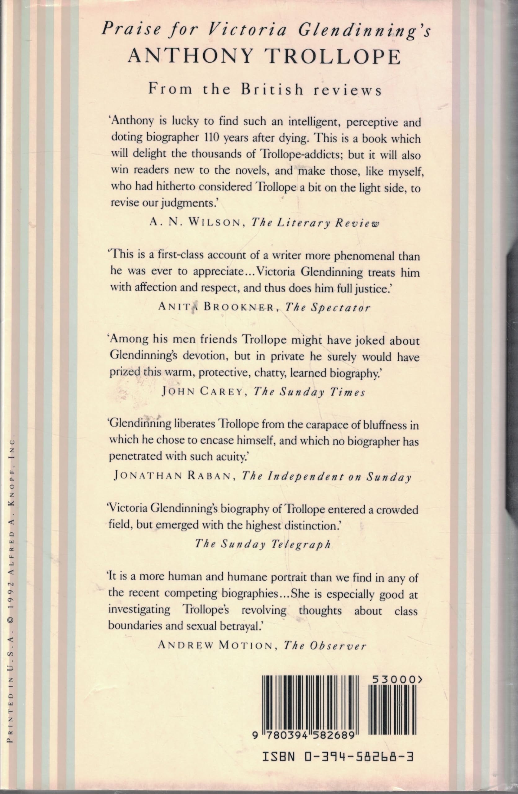 Anthony Trollope used book depot