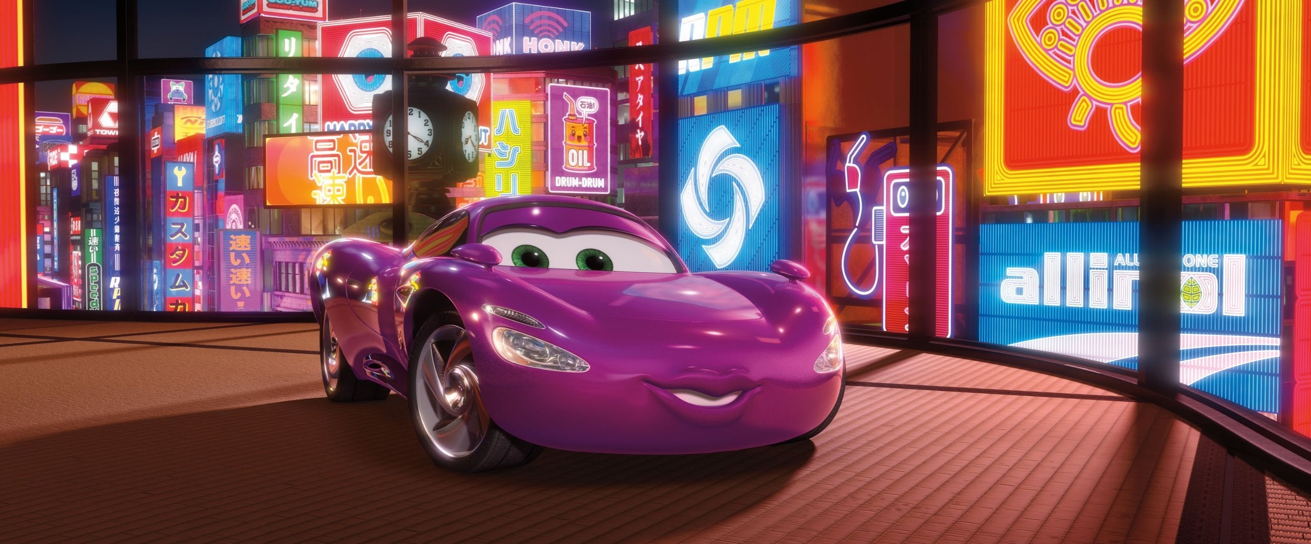 Cars 2 (Five-Disc Combo: Blu-ray 3D / Blu-ray / DVD / Digital Copy) [3D Blu-ray] used book depot