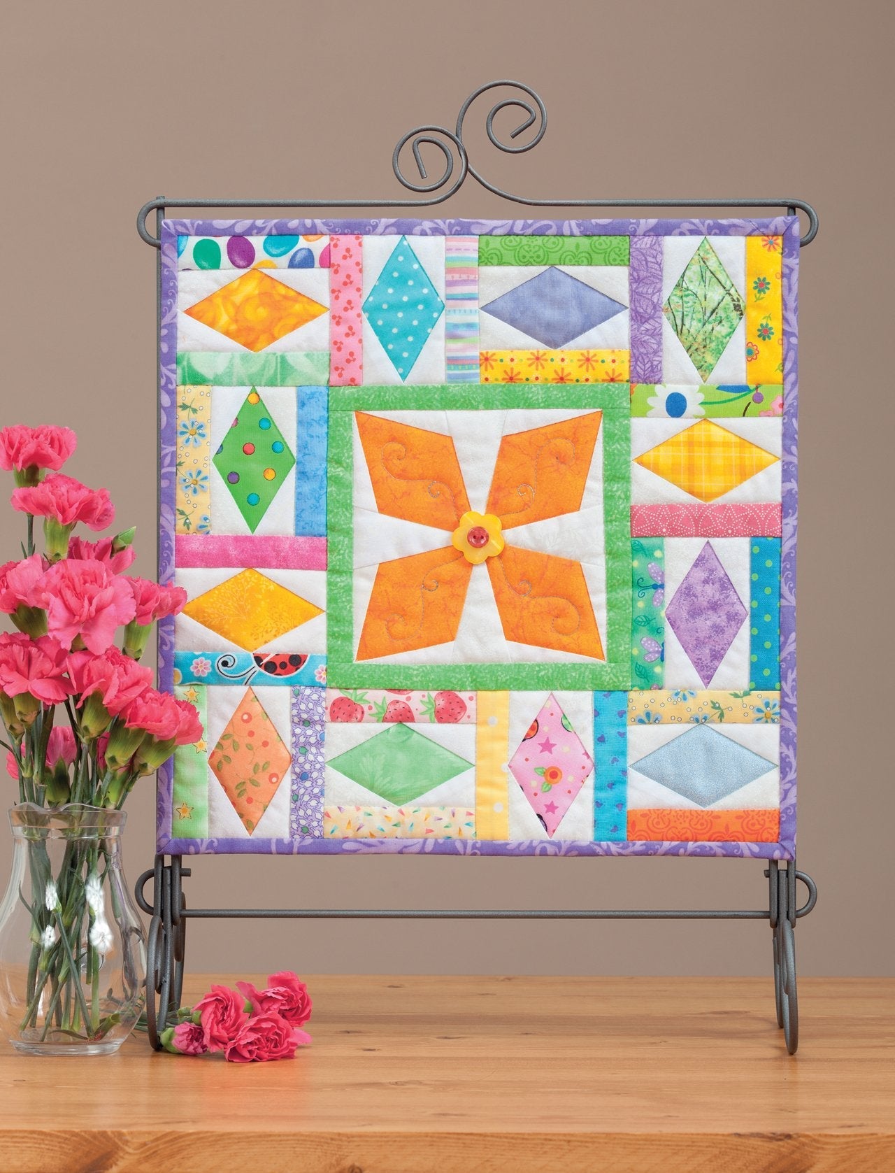 Little Gems: 15 Paper-Pieced Miniature Quilts used book depot