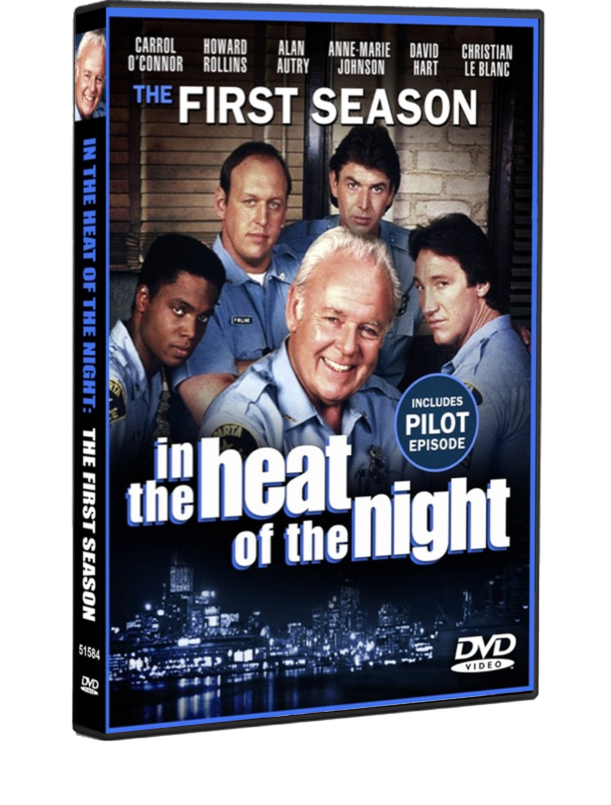 In the Heat of the Night: Season 1 (Carroll O'Connor, Alan Autry) used book depot