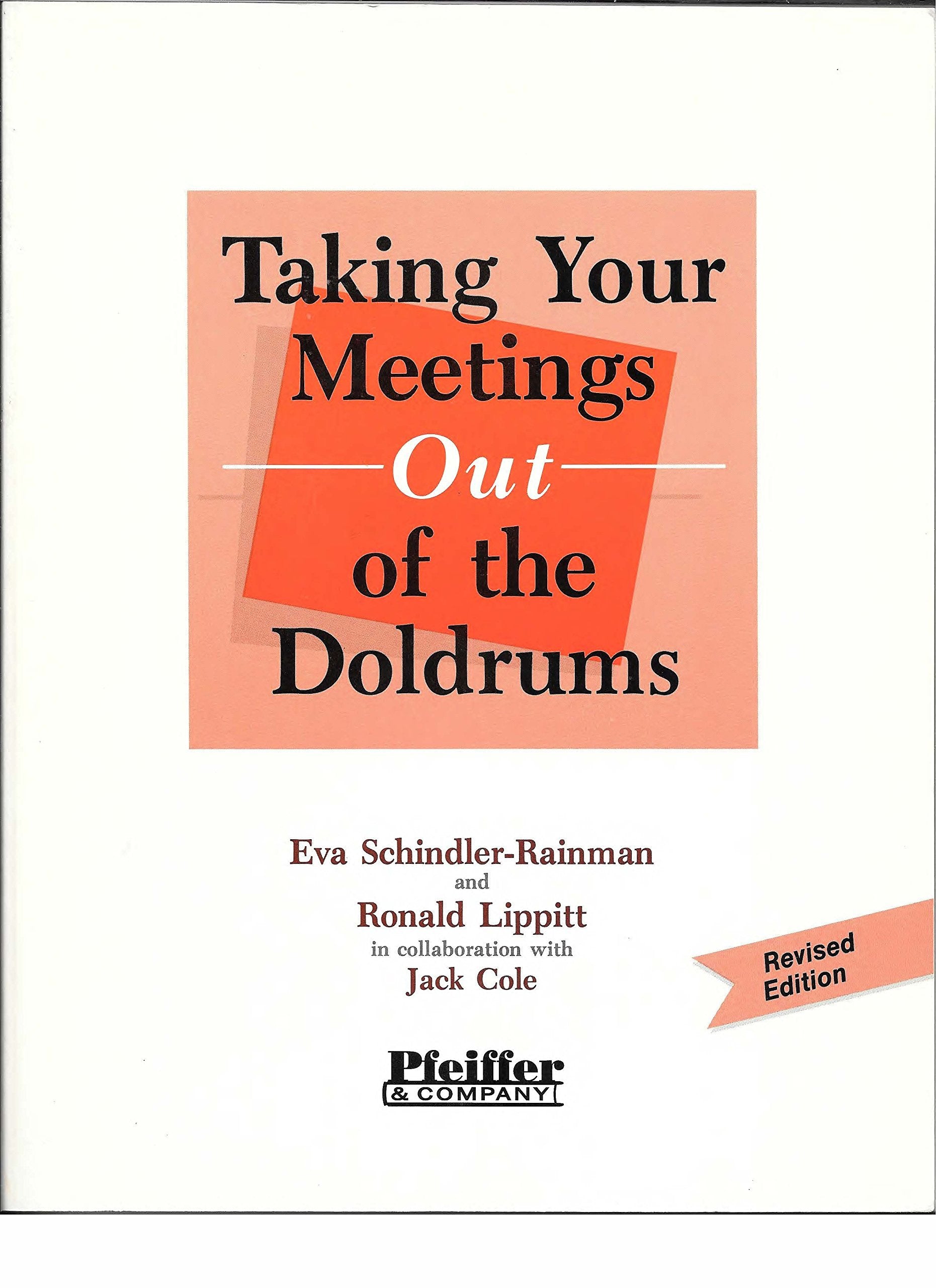 Taking Your Meetings Out of the Doldrums used book depot