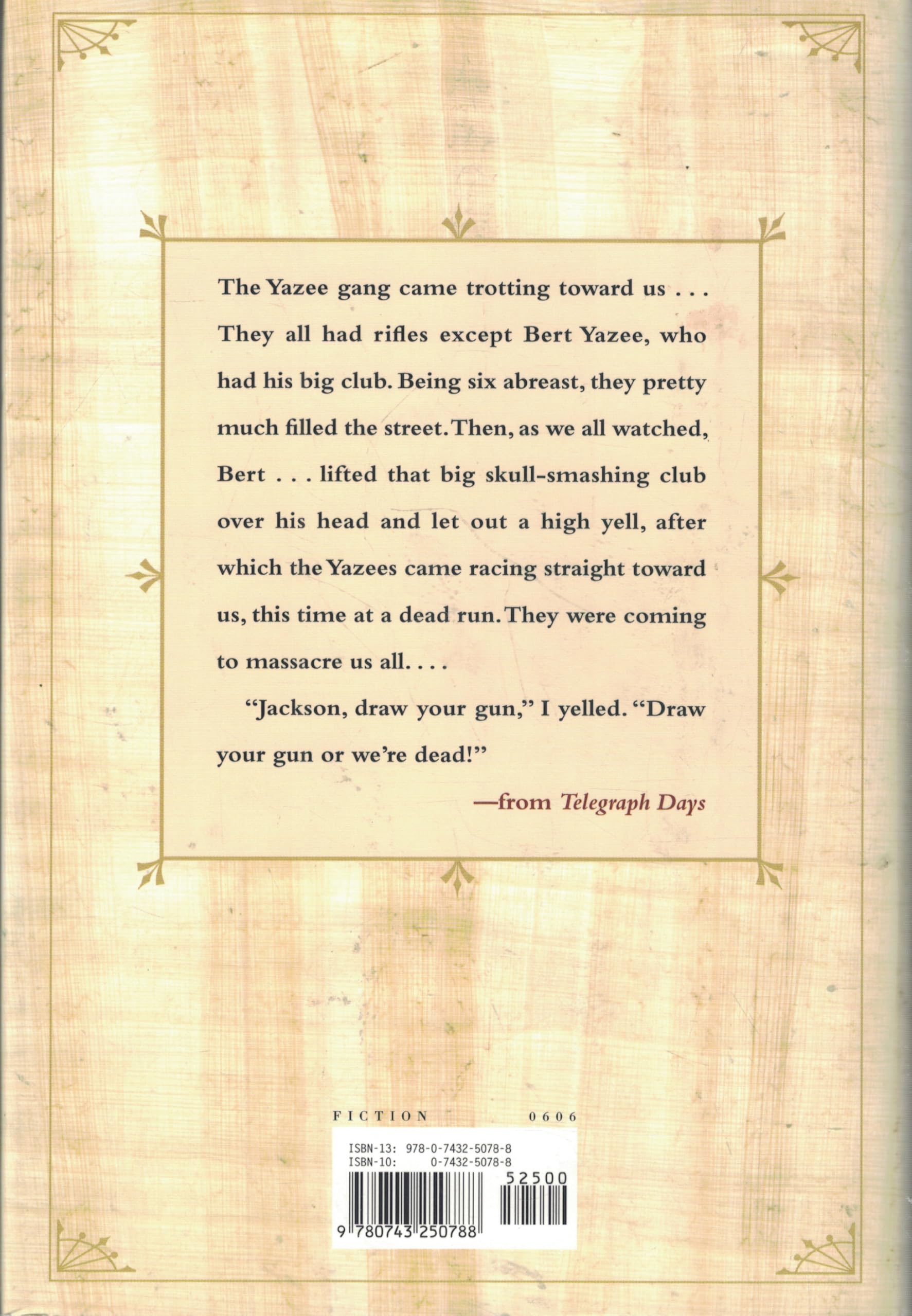 Telegraph Days: A Novel used book depot
