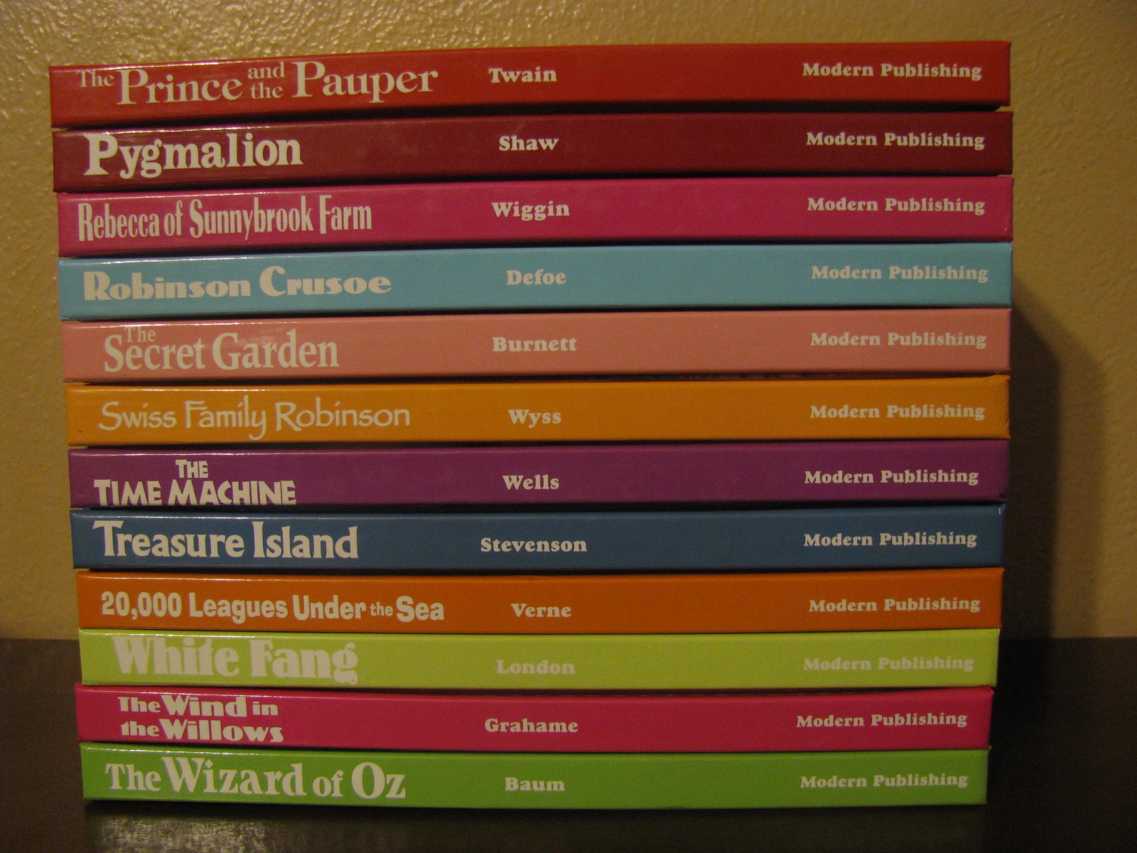 Treasury of Illustrated Classics 36 Book Library used book depot